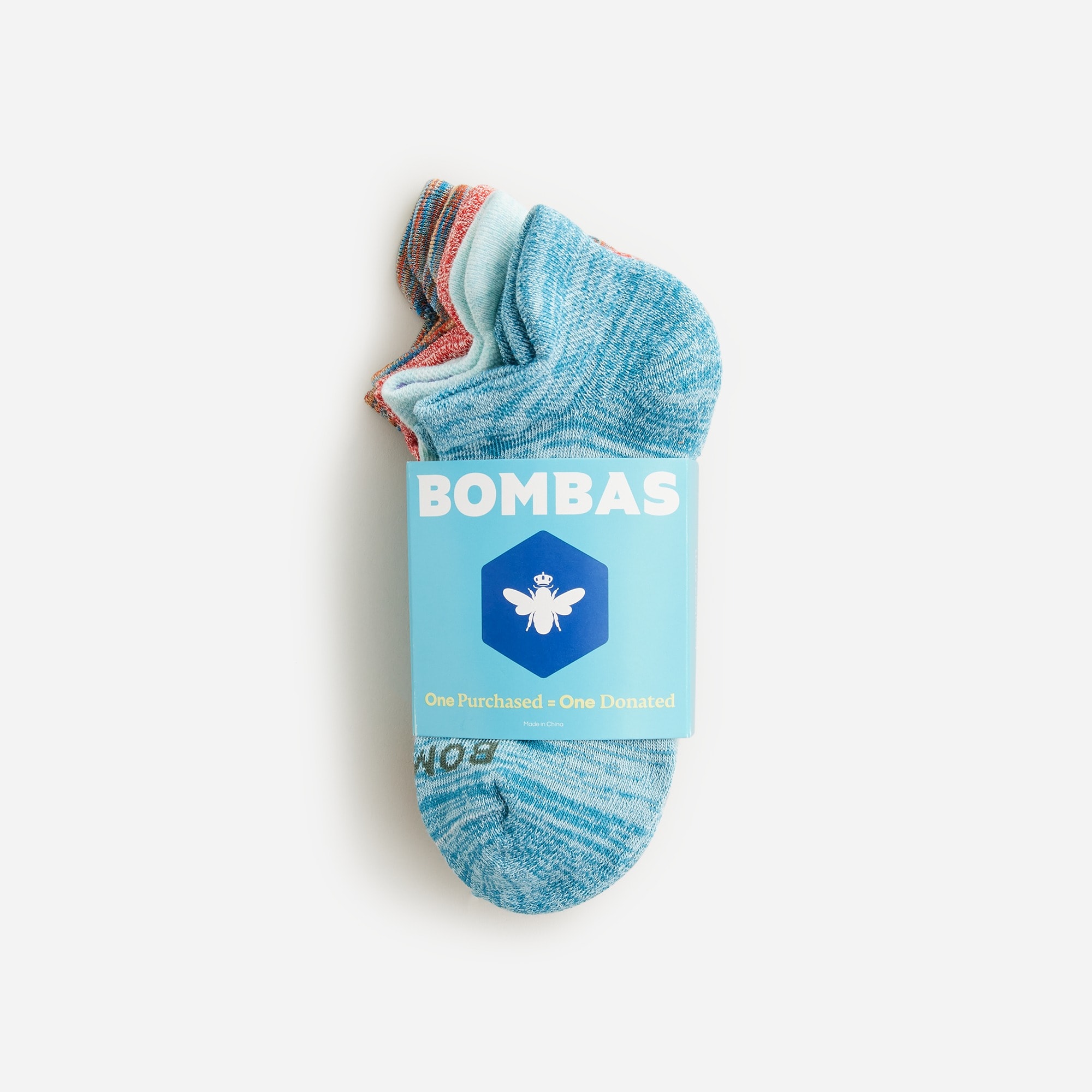 Boys' Bombas ankle socks four-pack