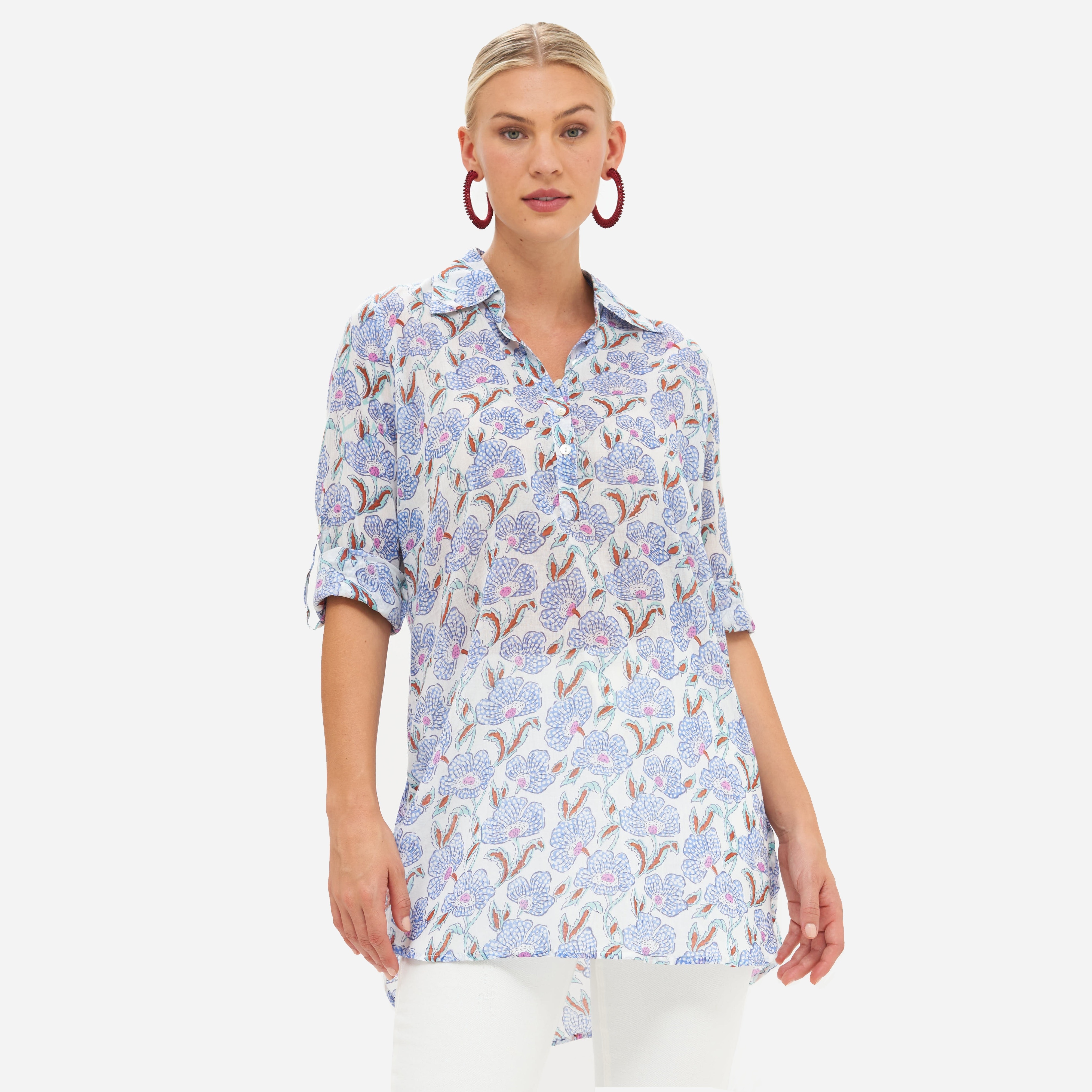 OLIPHANT™ long-collar blouse