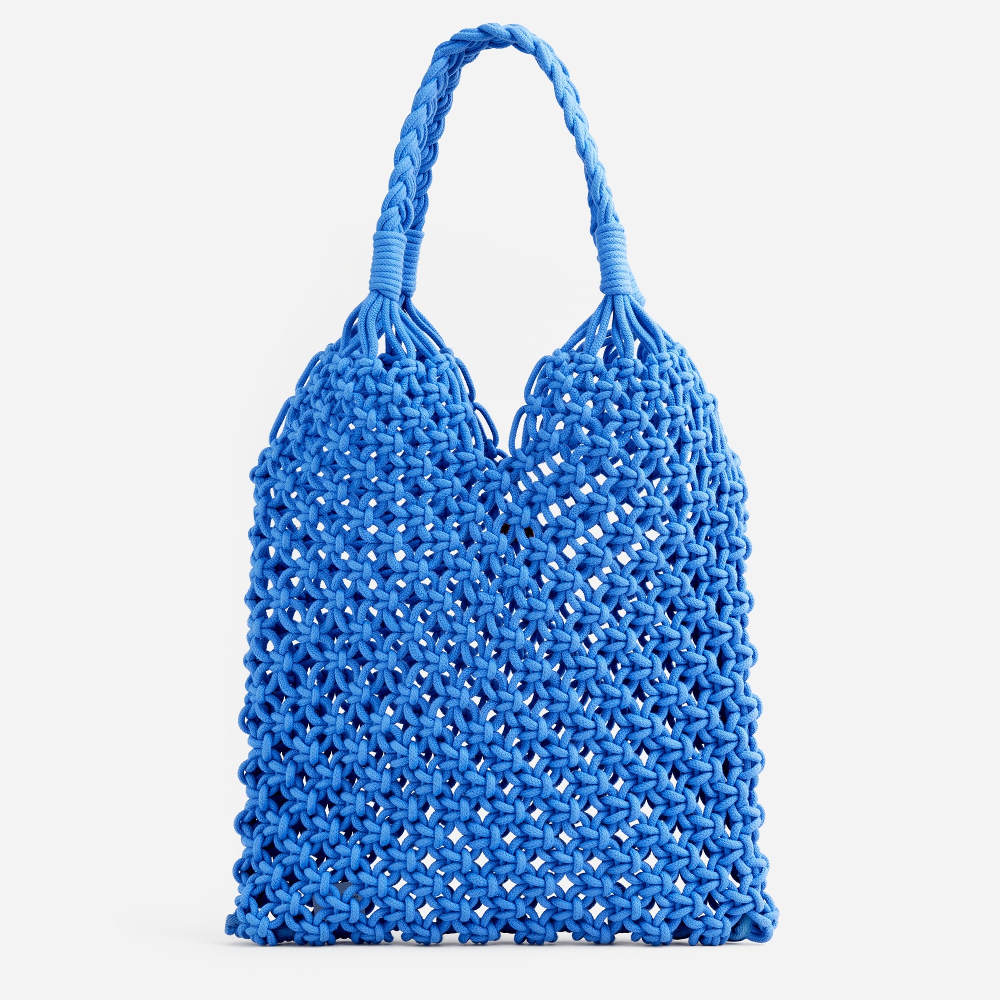 Cadiz hand-knotted rope tote