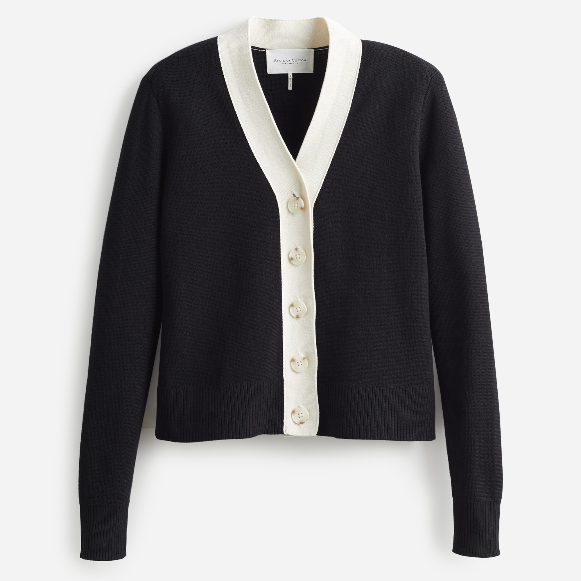 State of Cotton NYC Perry tipped sweater
