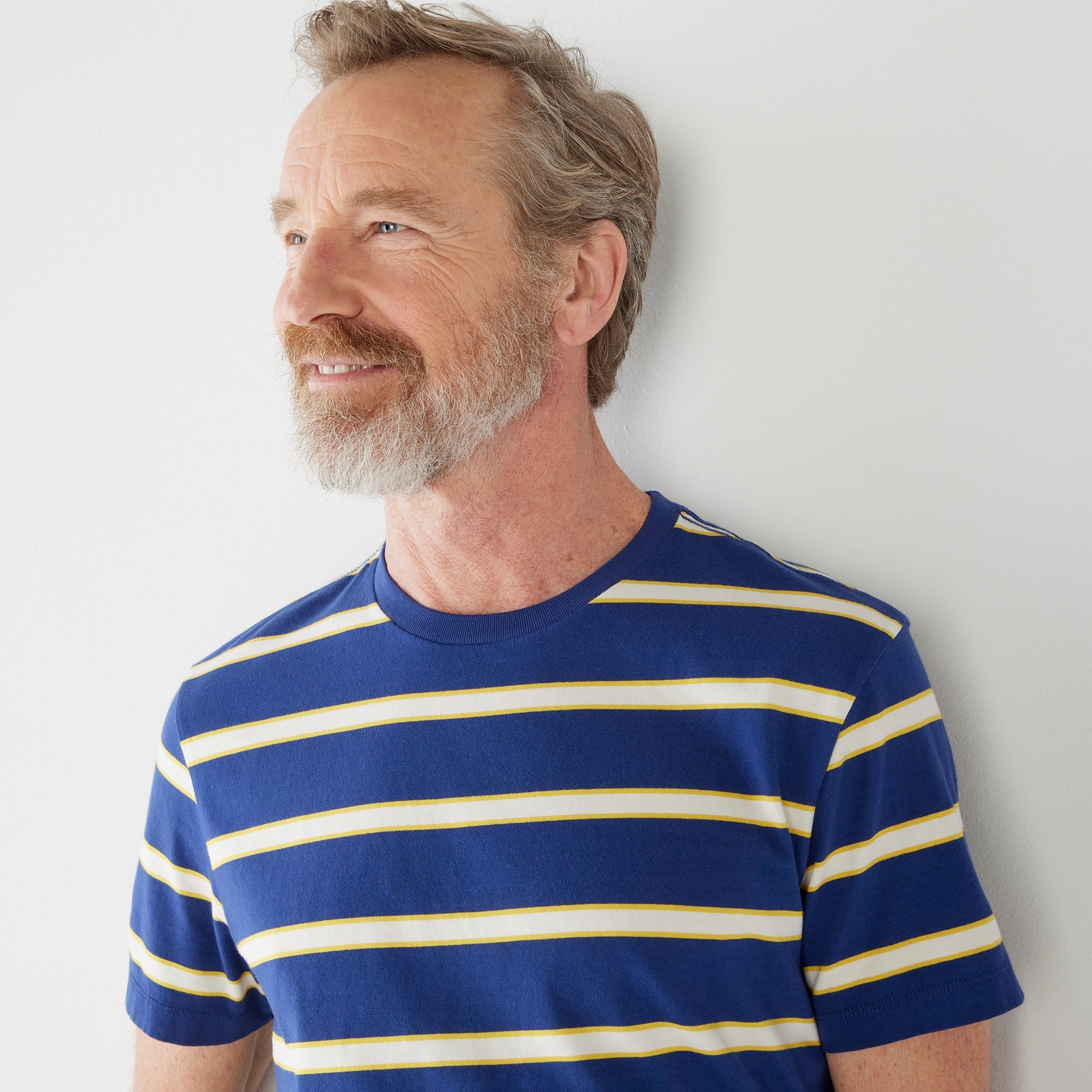 Cotton T-shirt in stripe