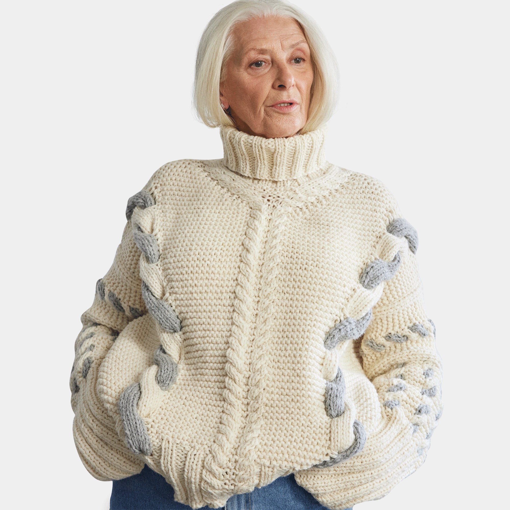 The Knotty Ones Barbora turtleneck sweater