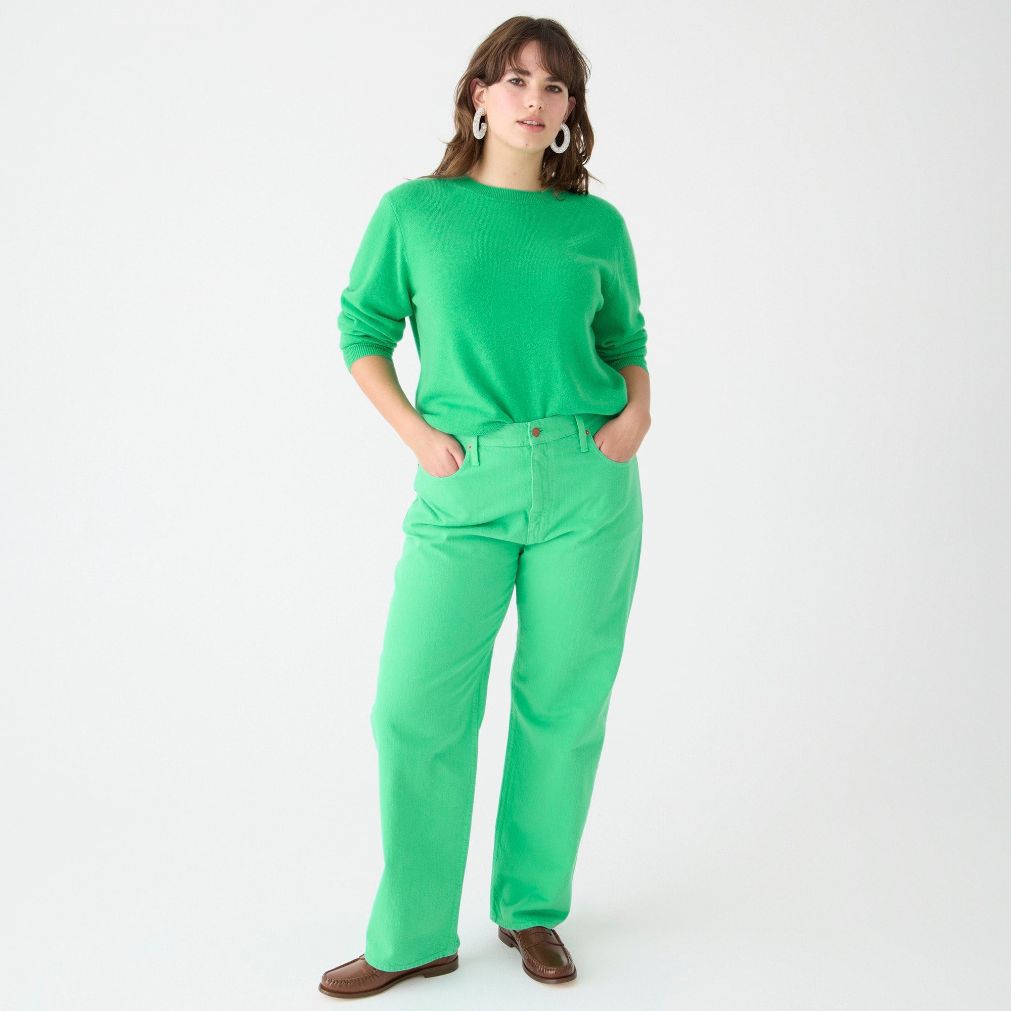 Cashmere classic-fit crewneck sweater