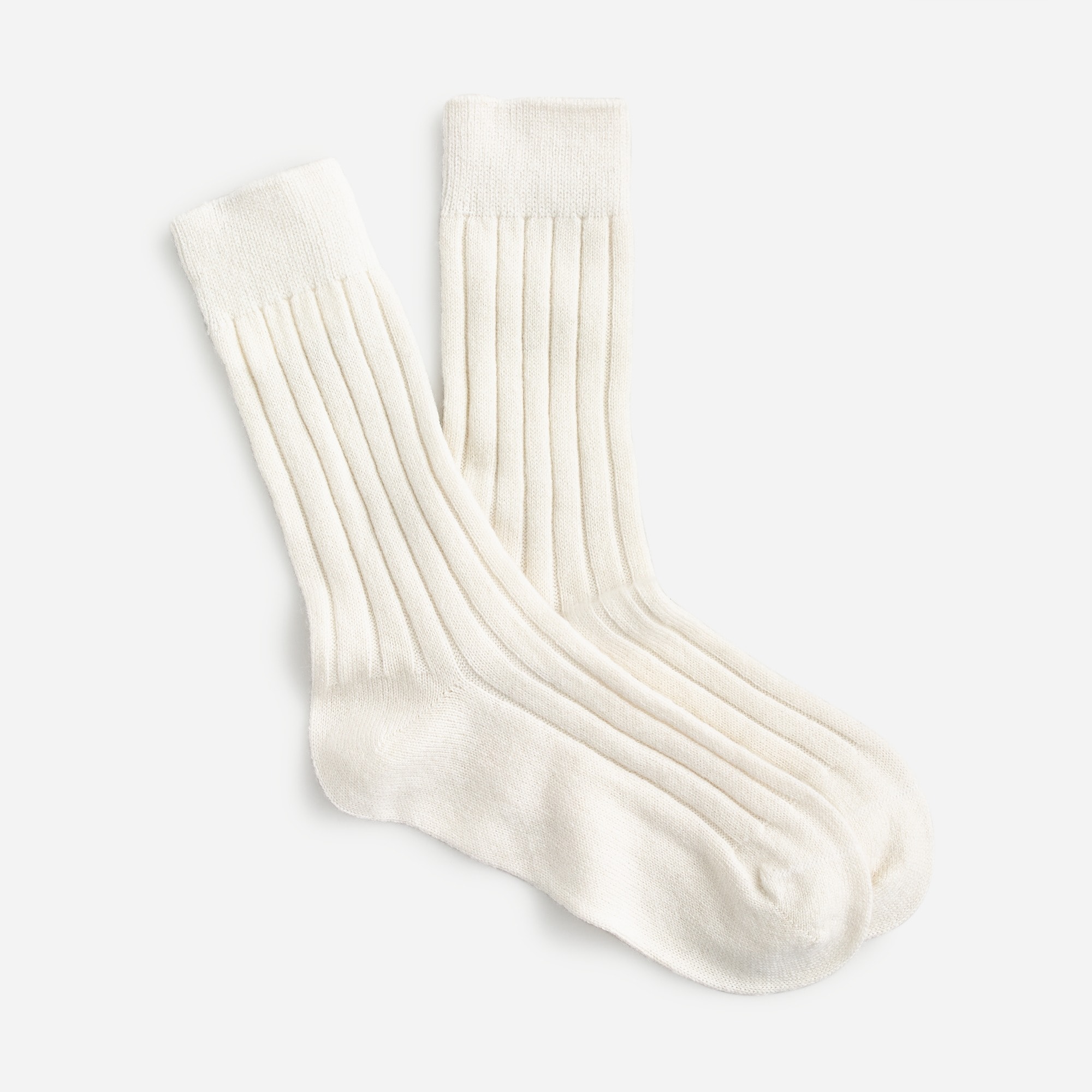Women's cashmere-blend trouser socks