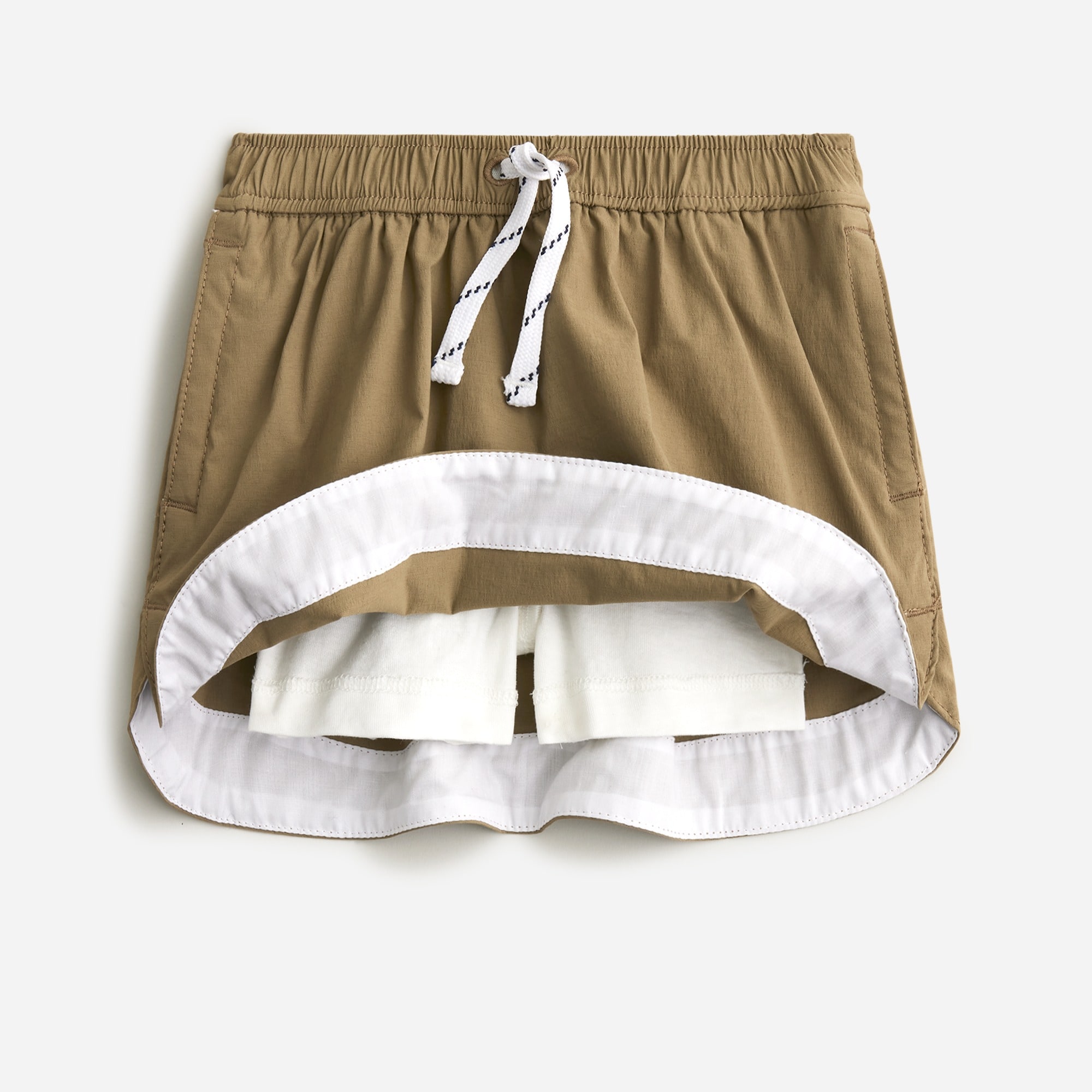 Girls' pull-on active skort