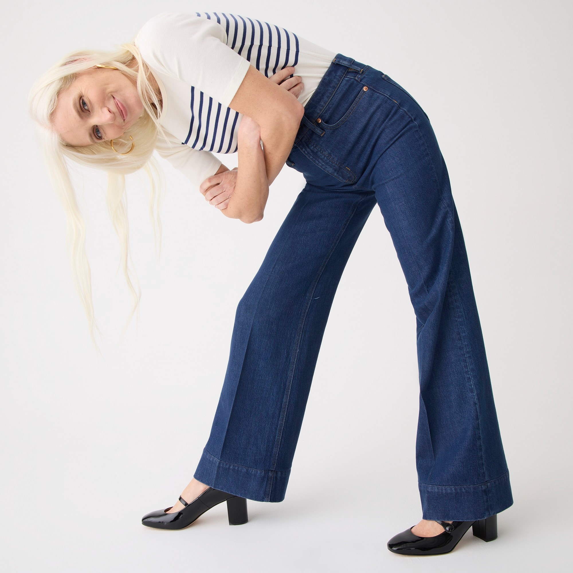 Denim trouser in Fiorellas wash
