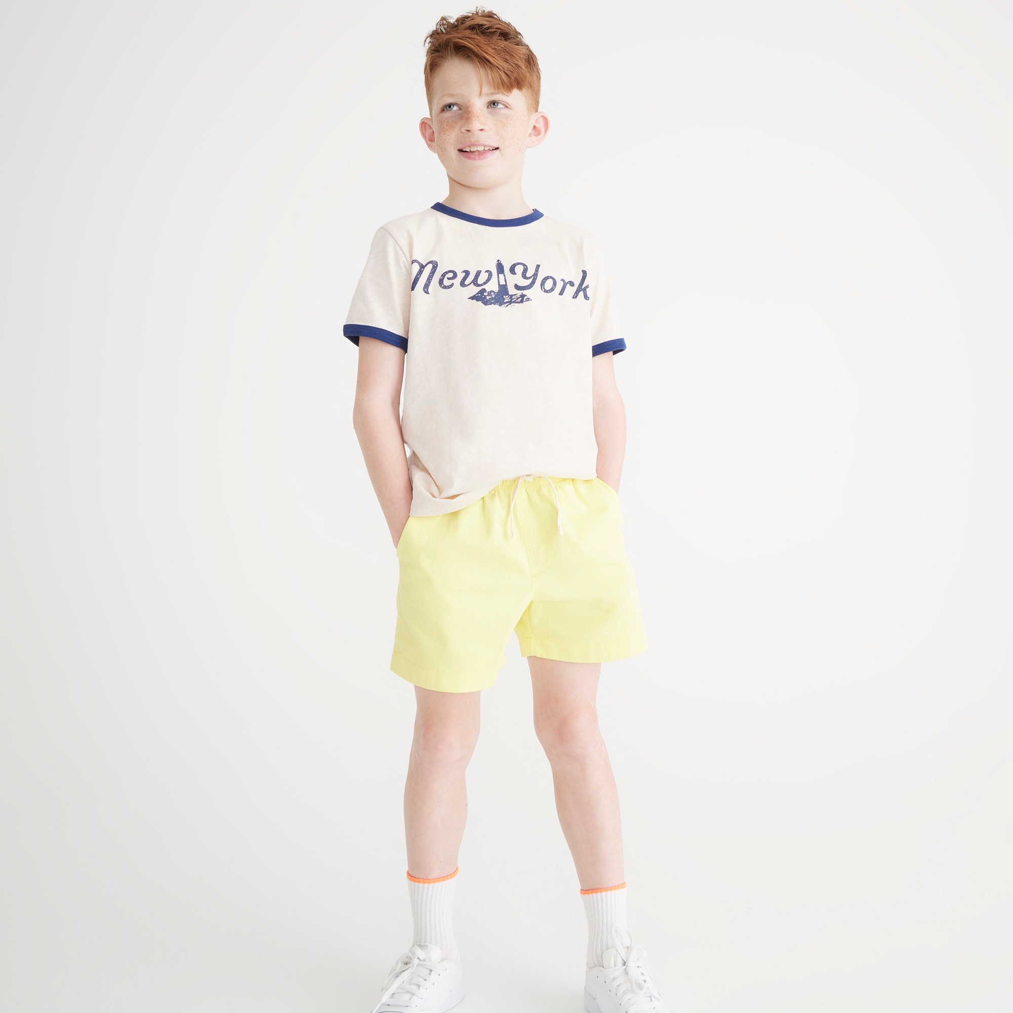 Kids' short-sleeve New York graphic T-shirt