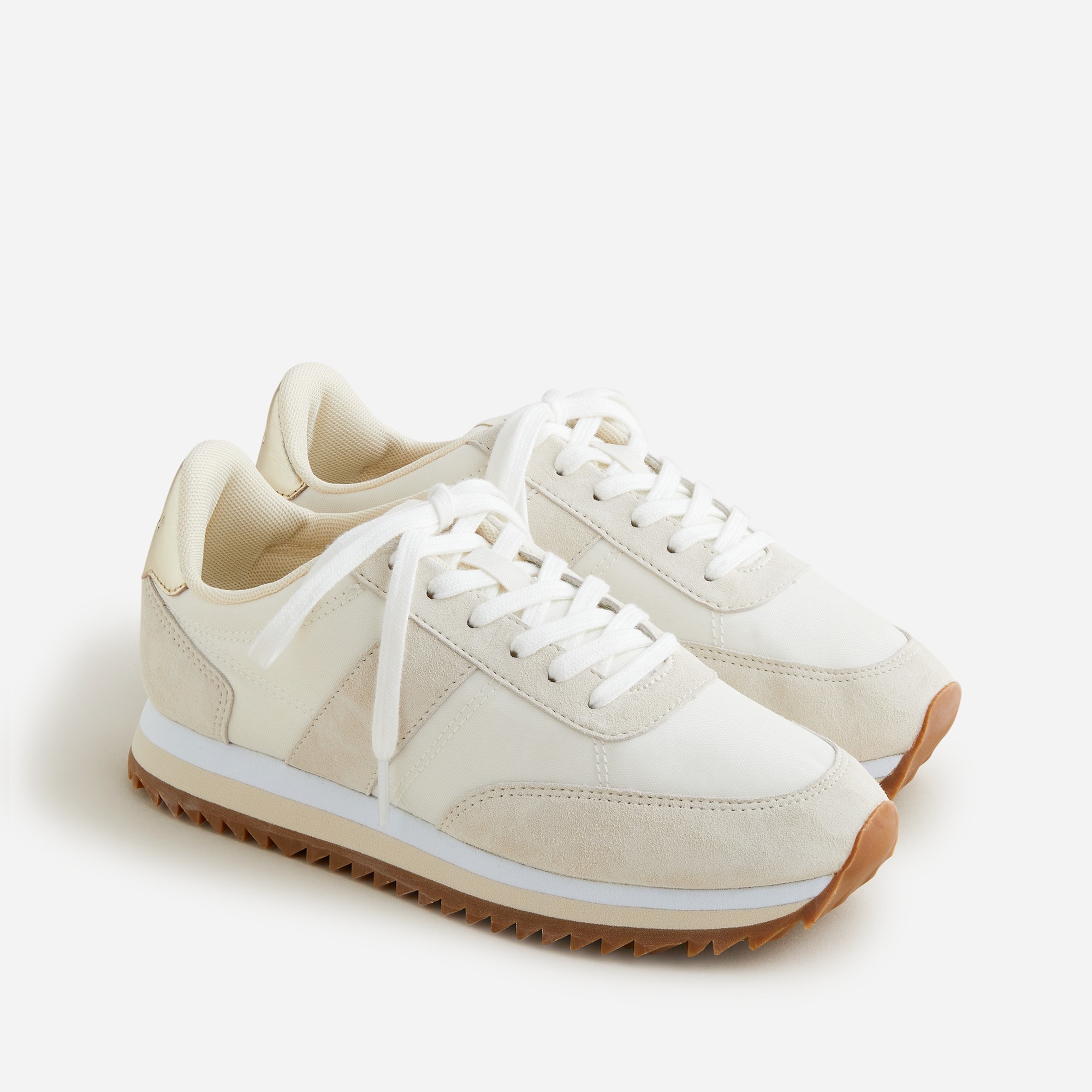 J.Crew trainers in metallic