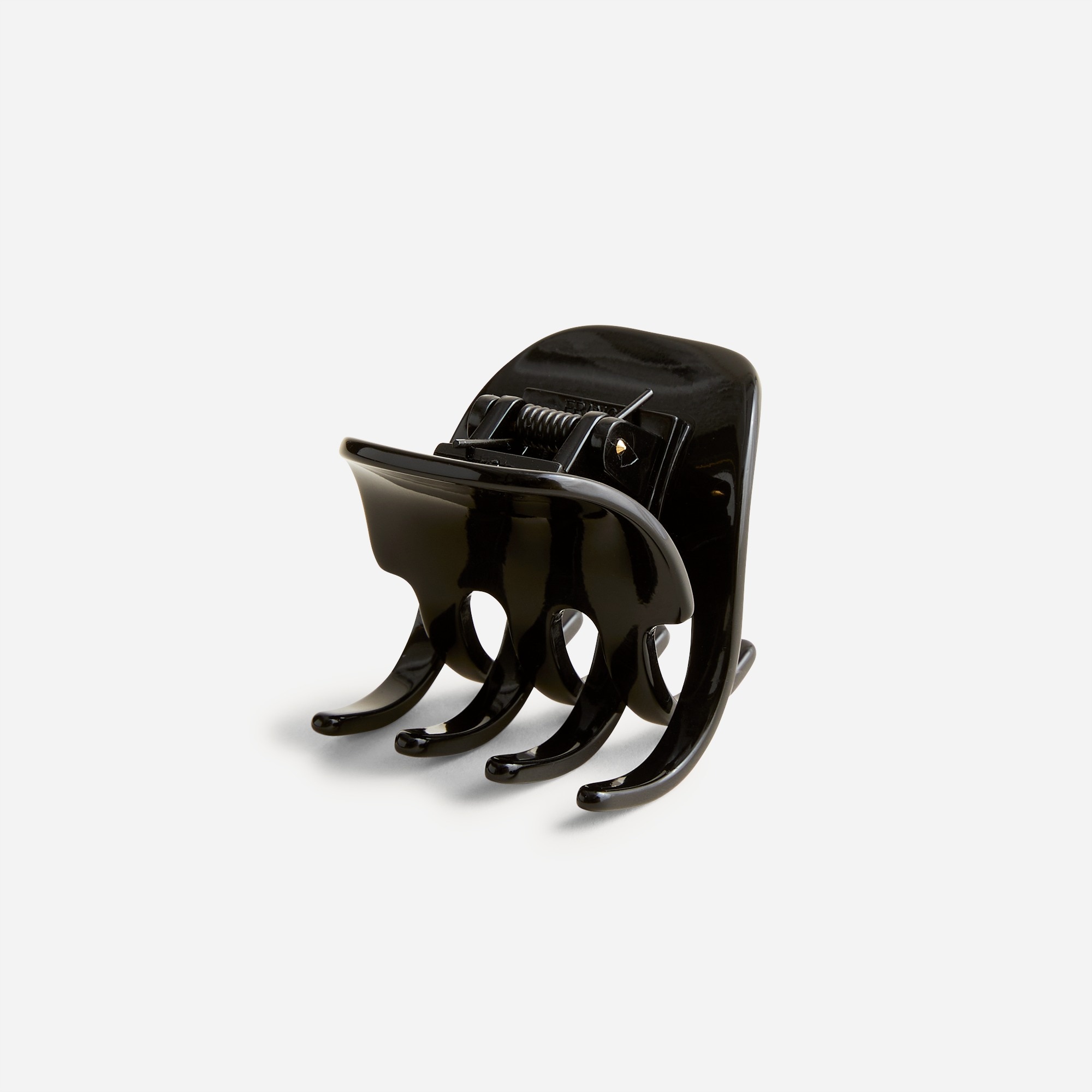 Classic hair clip in Italian tortoise