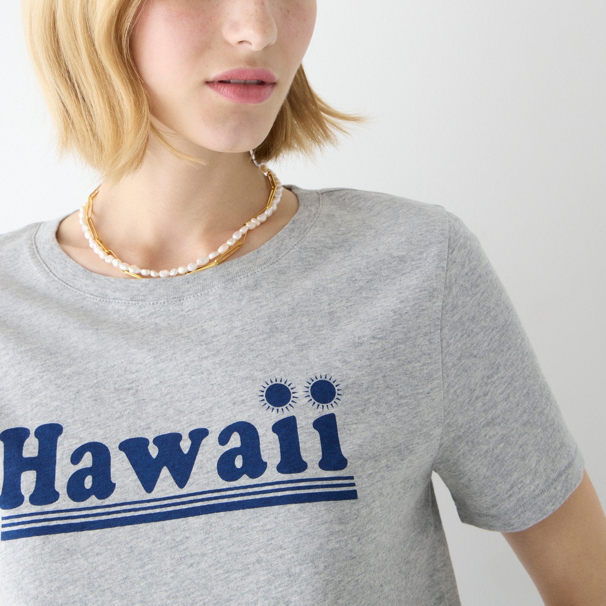 Classic-fit Hawaii graphic T-shirt
