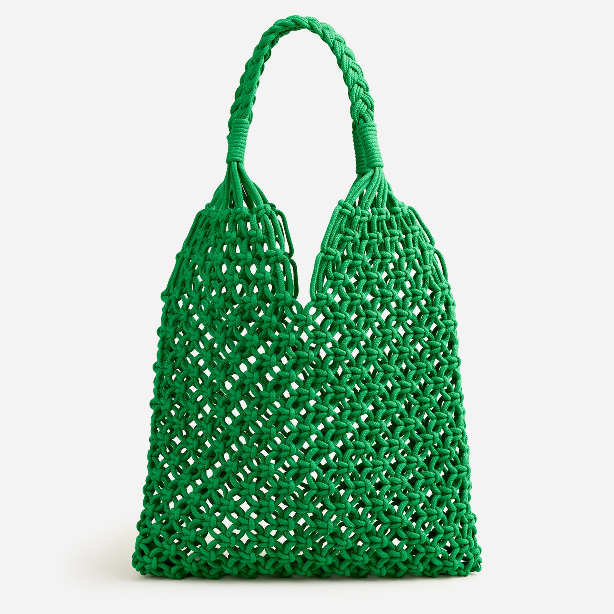 Cadiz hand-knotted rope tote