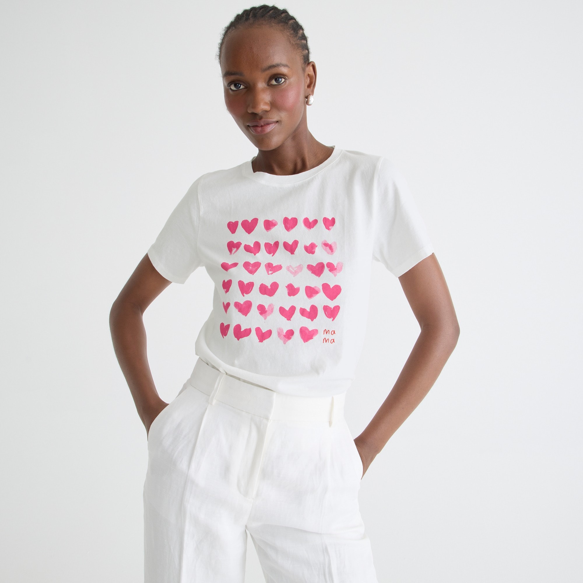 Classic-fit Mother's Day graphic T-shirt
