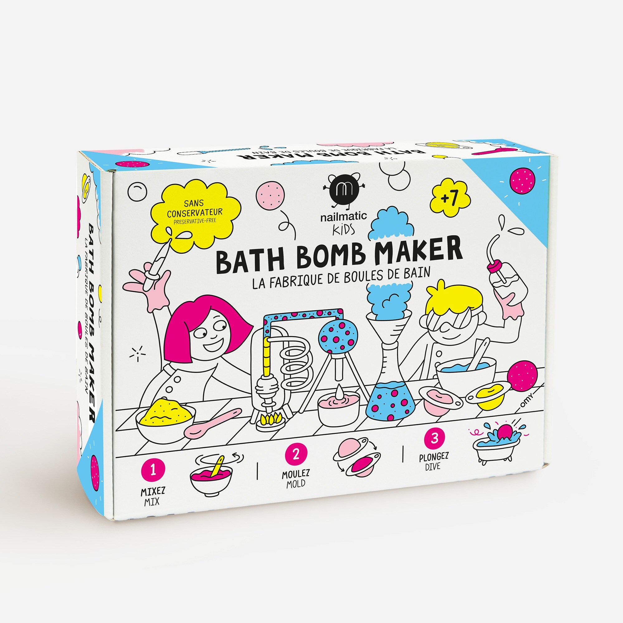 nailmatic kids' bath bomb maker