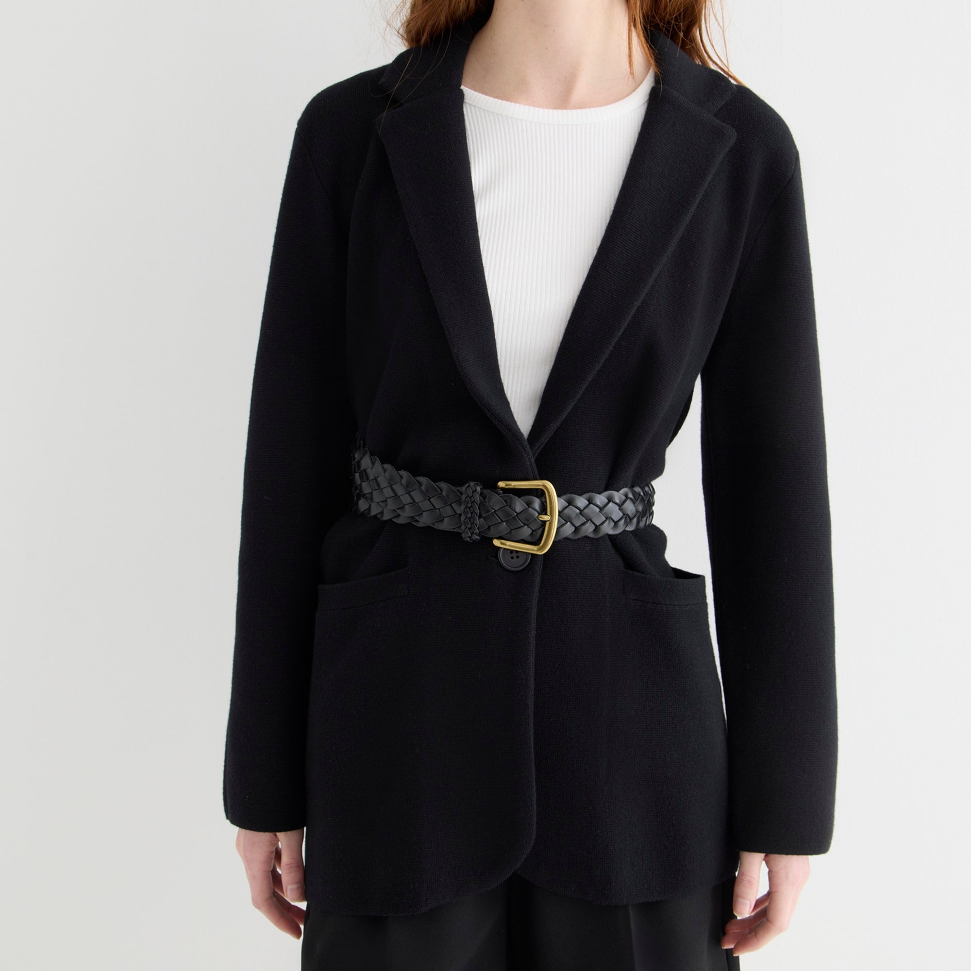 Cecile relaxed sweater-blazer