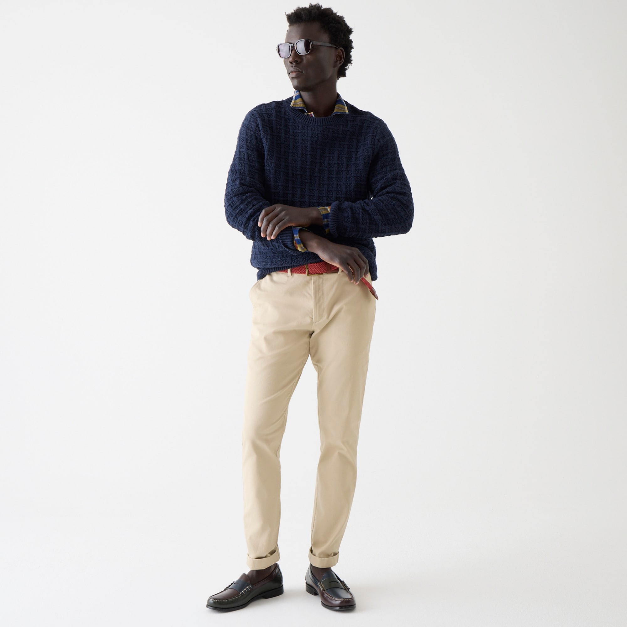 1040 Athletic Tapered-fit stretch chino pant