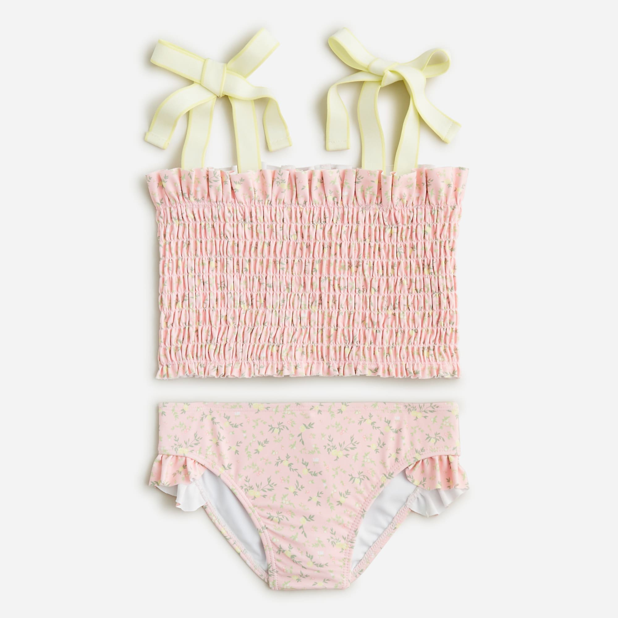 minnow™ X crewcuts girls' smocked two-piece swimsuit