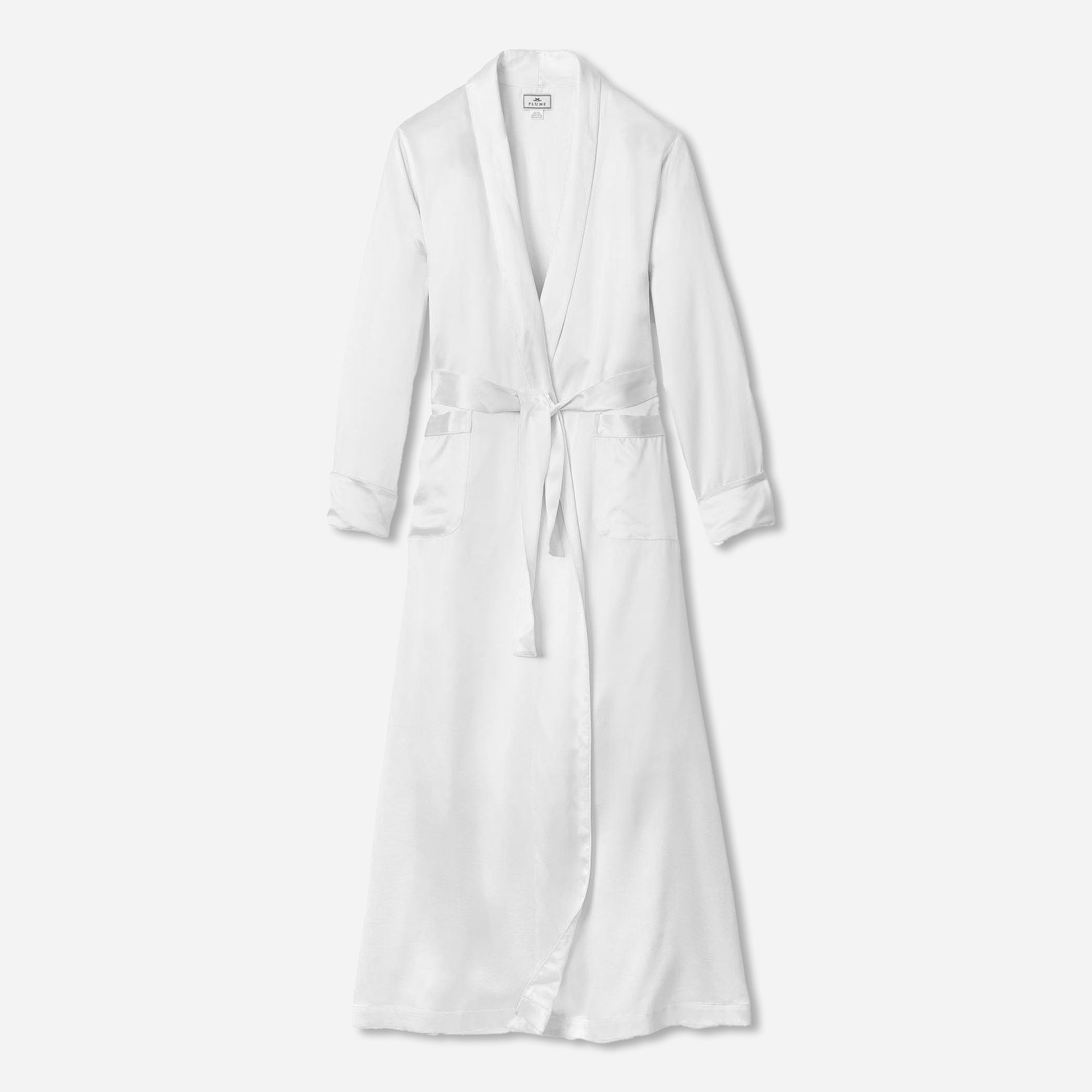 Petite Plume™ women's silk long robe