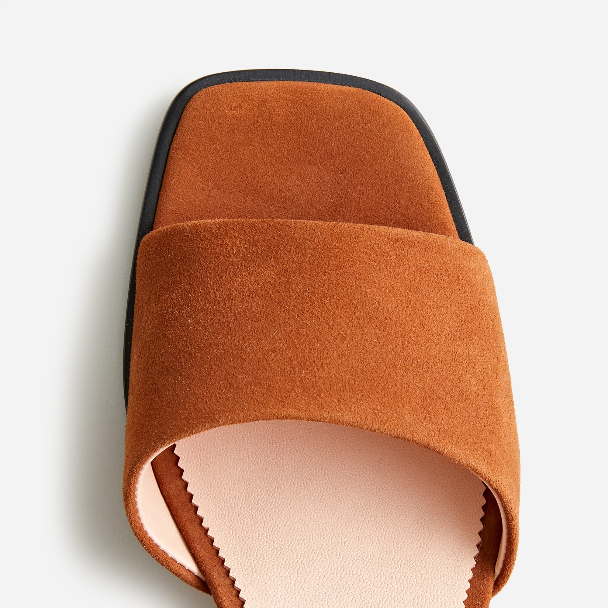 Dylan block-heel sandals in suede