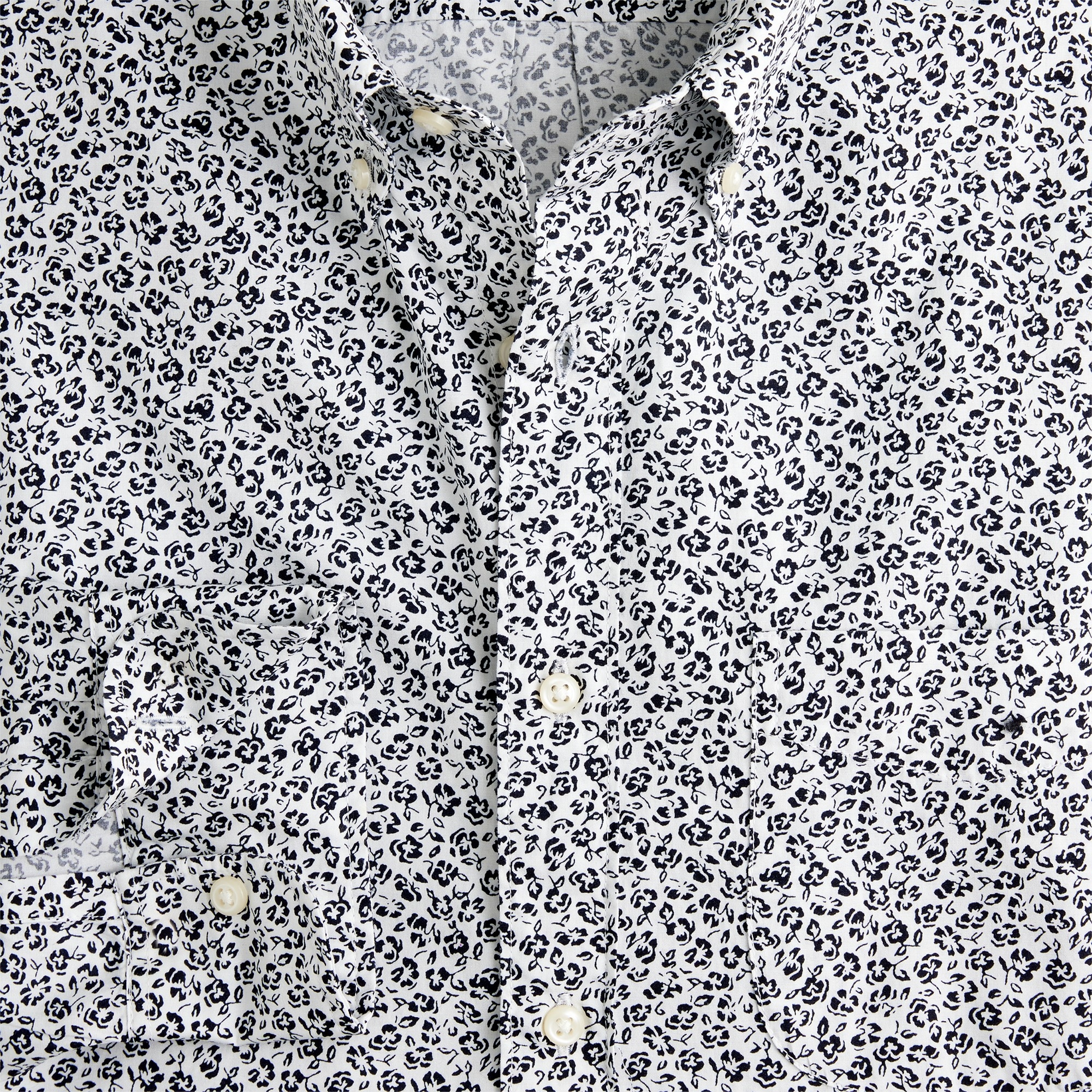 Secret Wash cotton poplin shirt