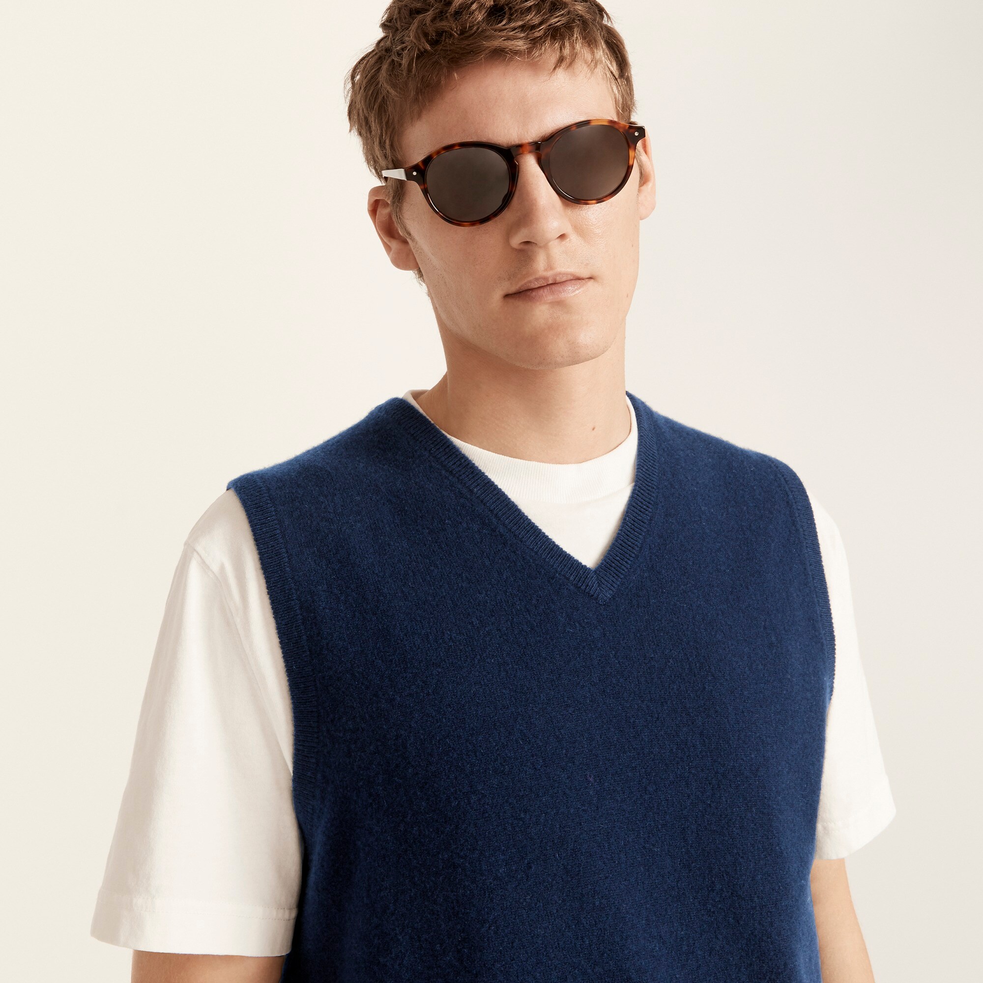 Cashmere sweater-vest