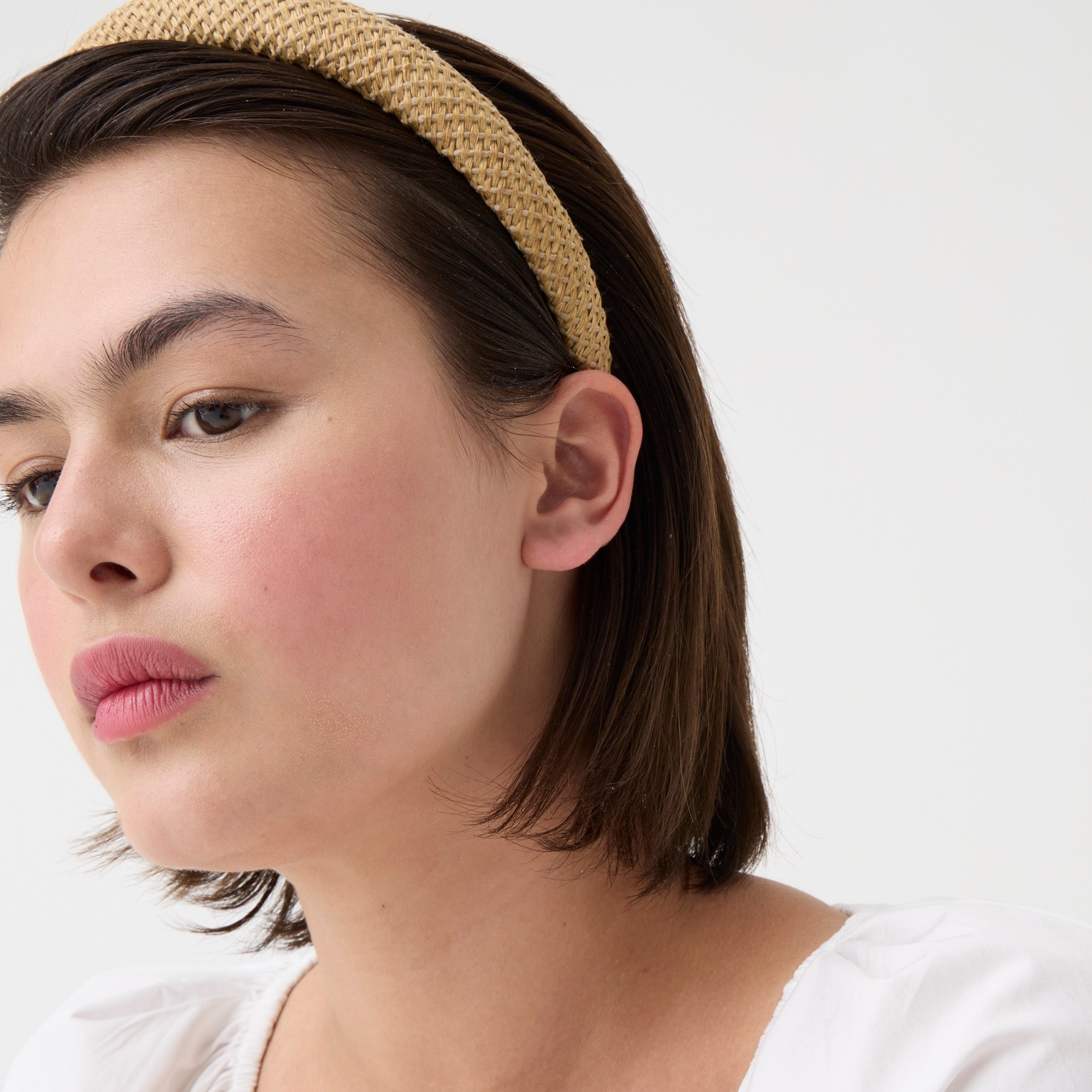 Woven oversized headband