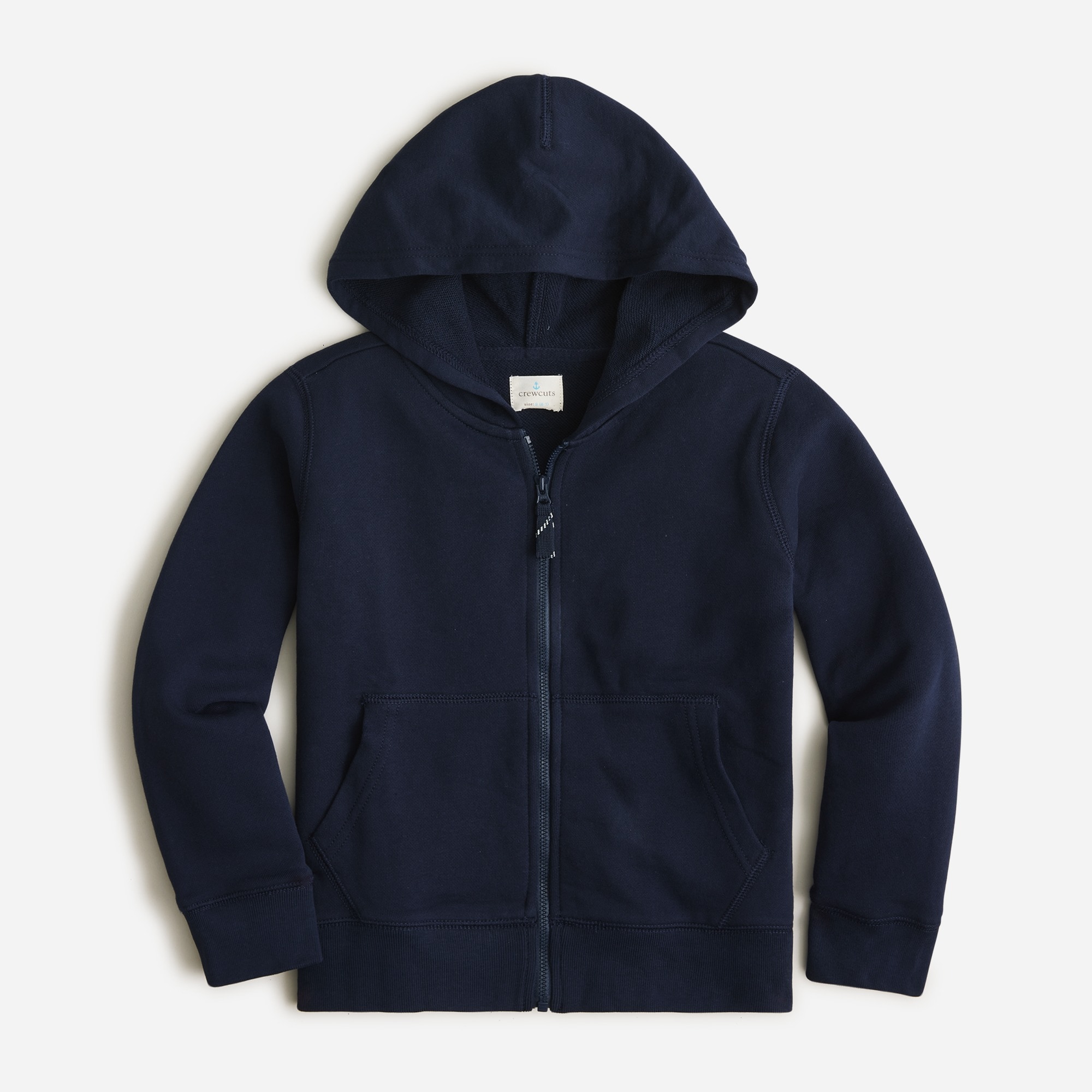 Kids' french terry full-zip hoodie