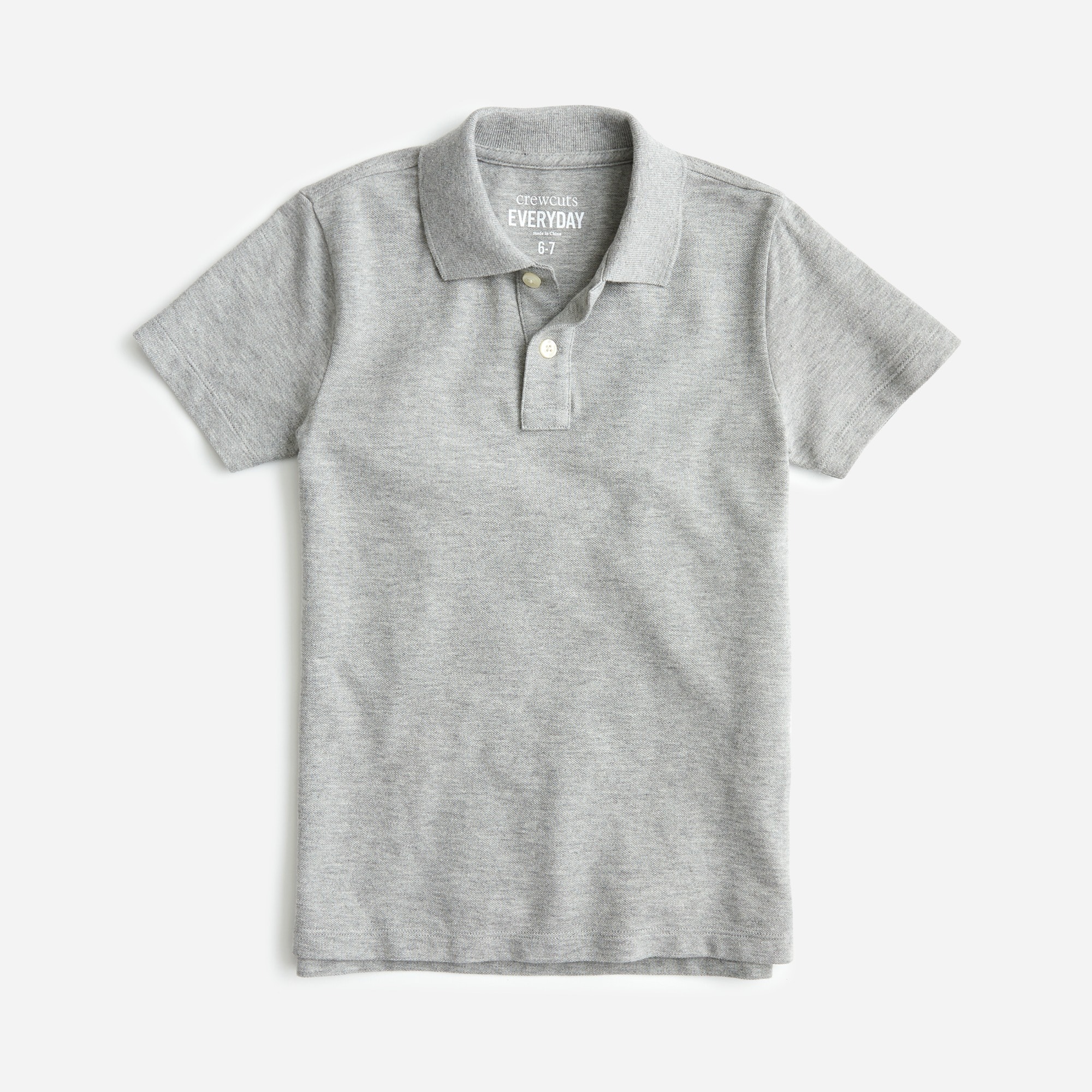 Kids' piqué polo shirt