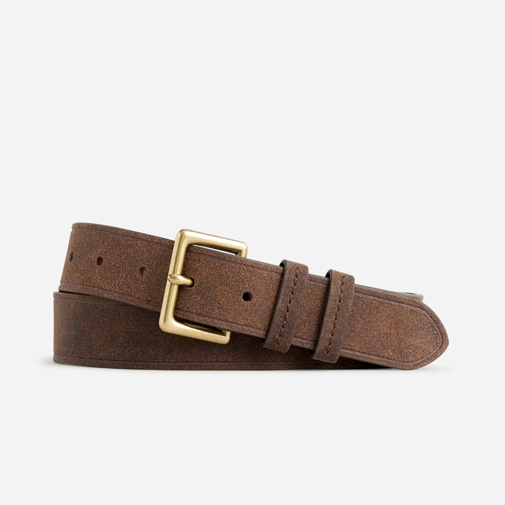 Wallace & Barnes single-prong buckle leather belt