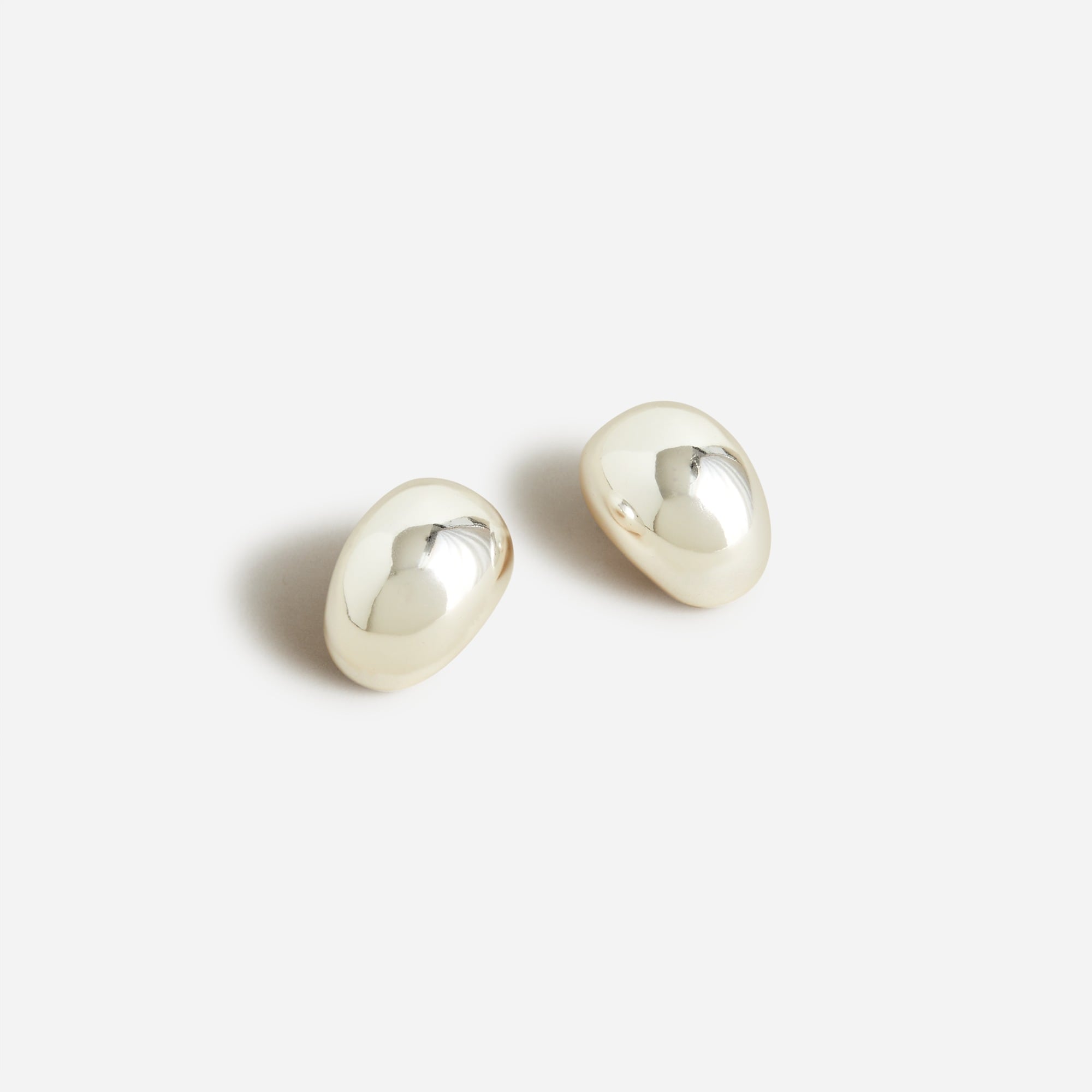 Sculptural orb earrings