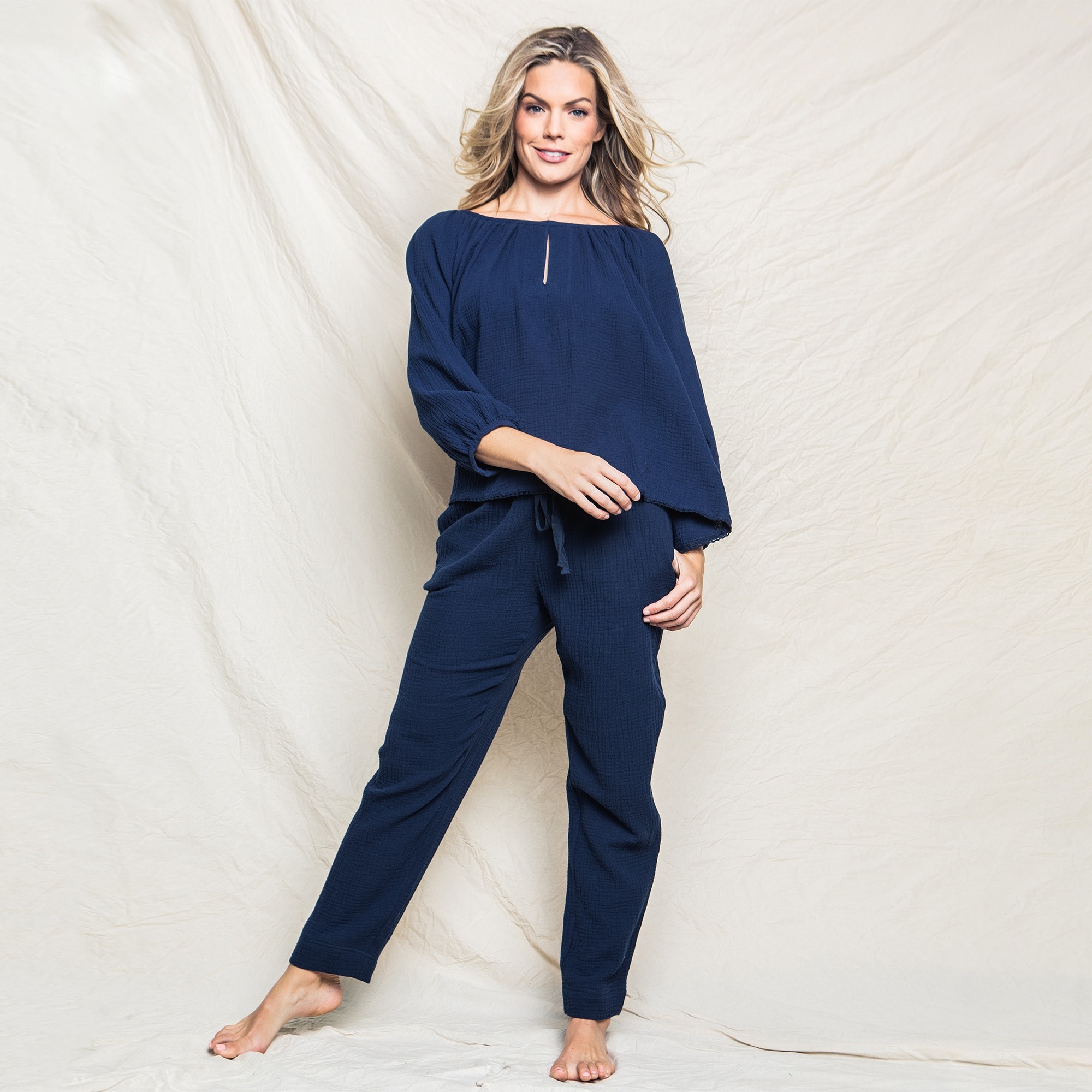 Petite Plume women's gauze Willow top