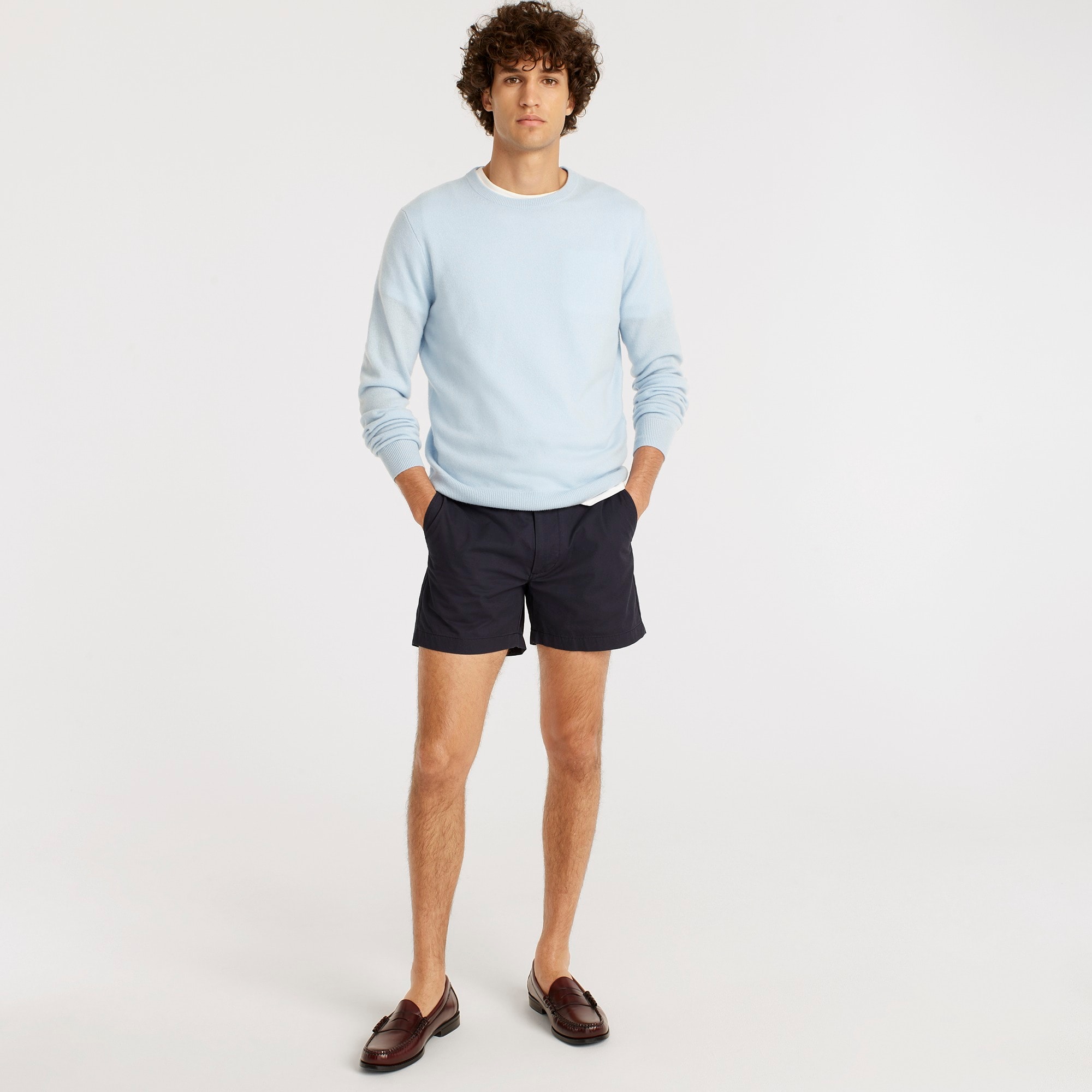 5" stretch chino short