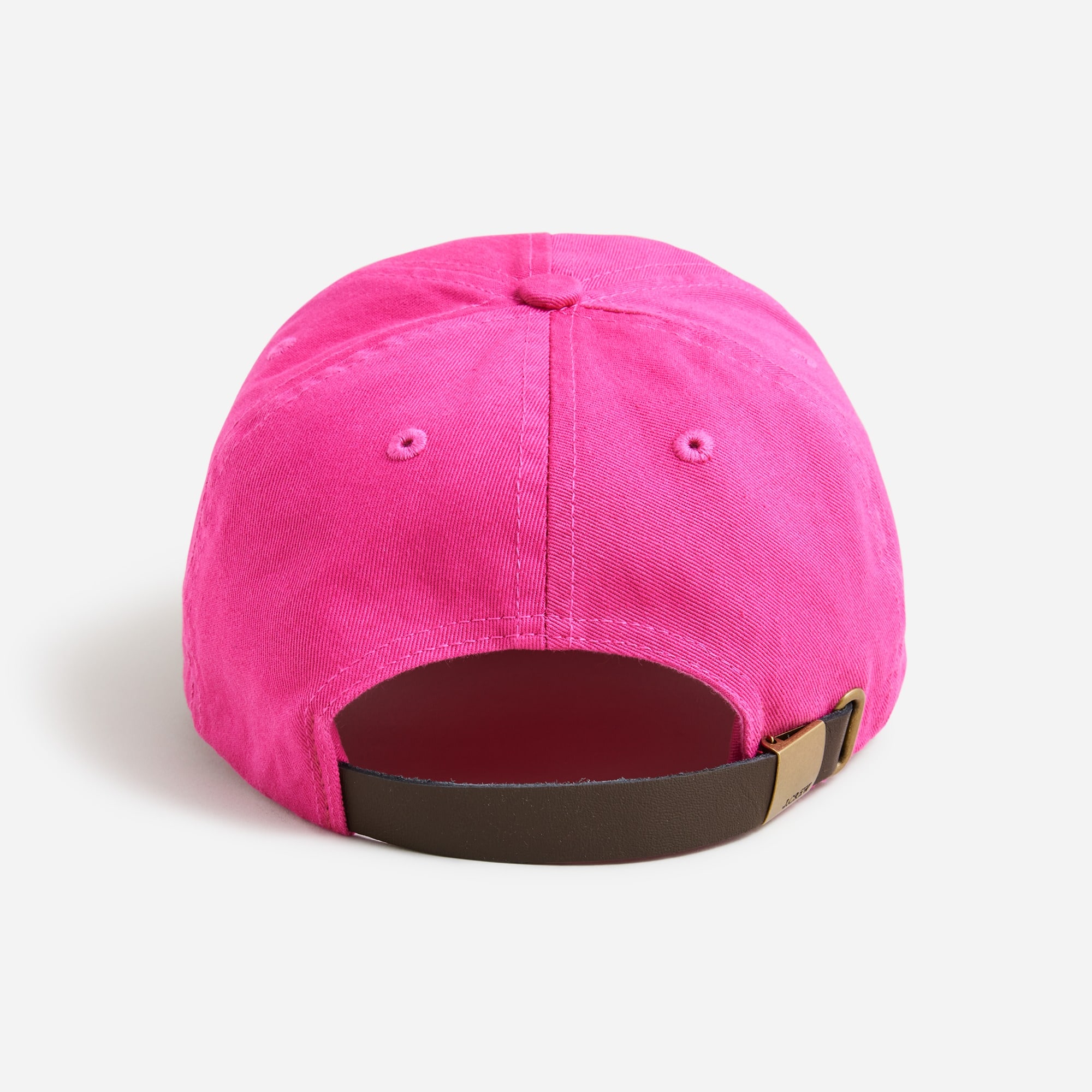 Made-in-the-USA garment-dyed twill baseball cap
