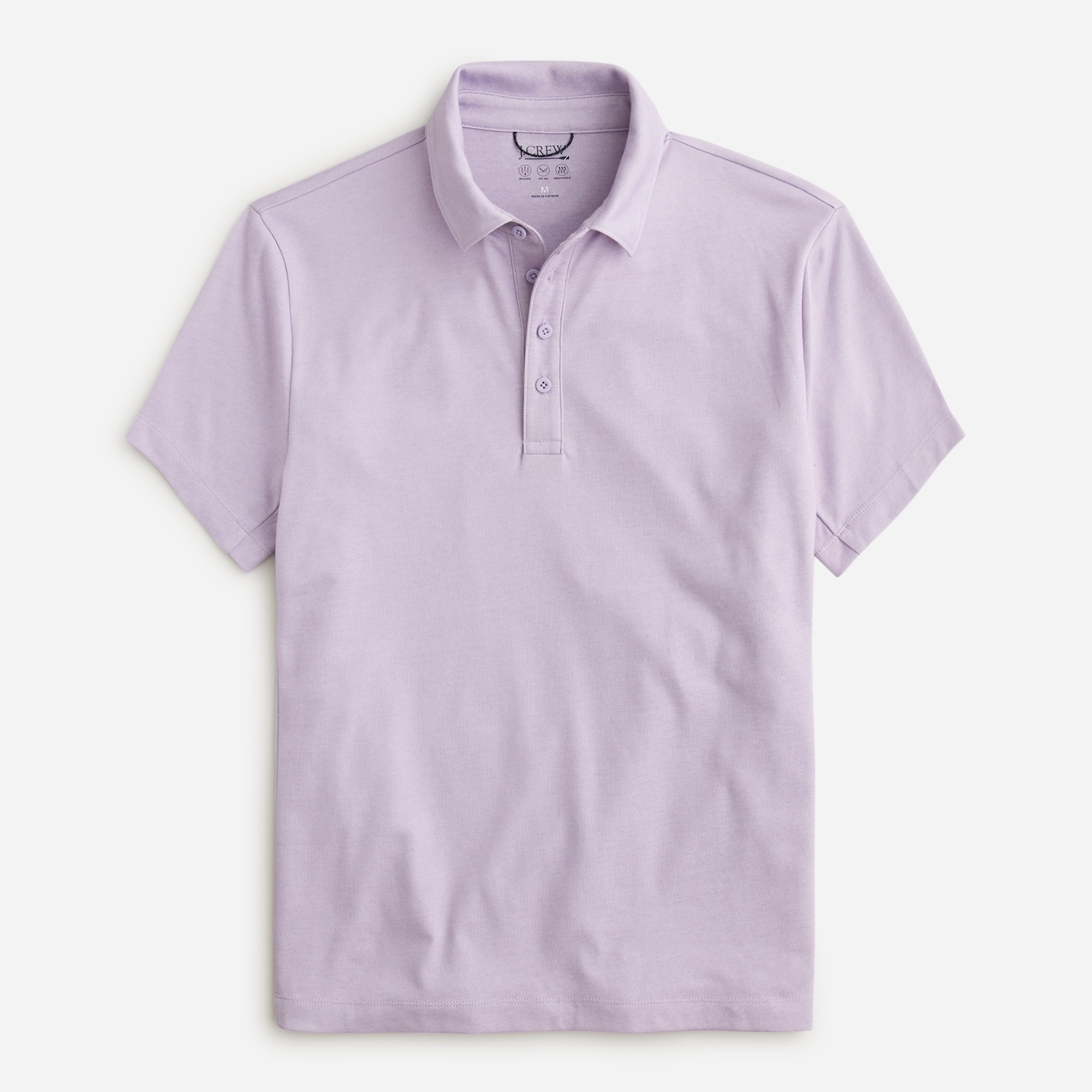Performance polo shirt with COOLMAX®