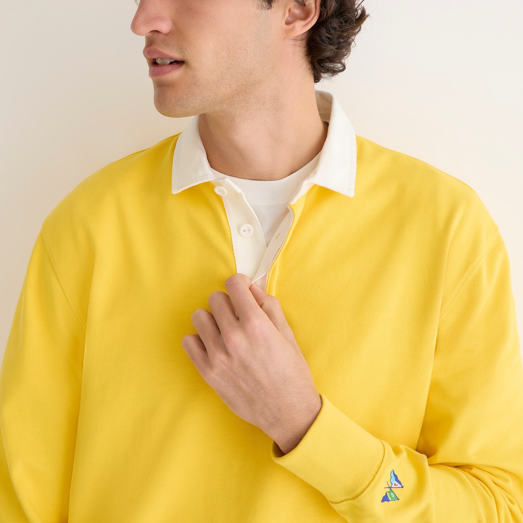 Rugby shirt in solid