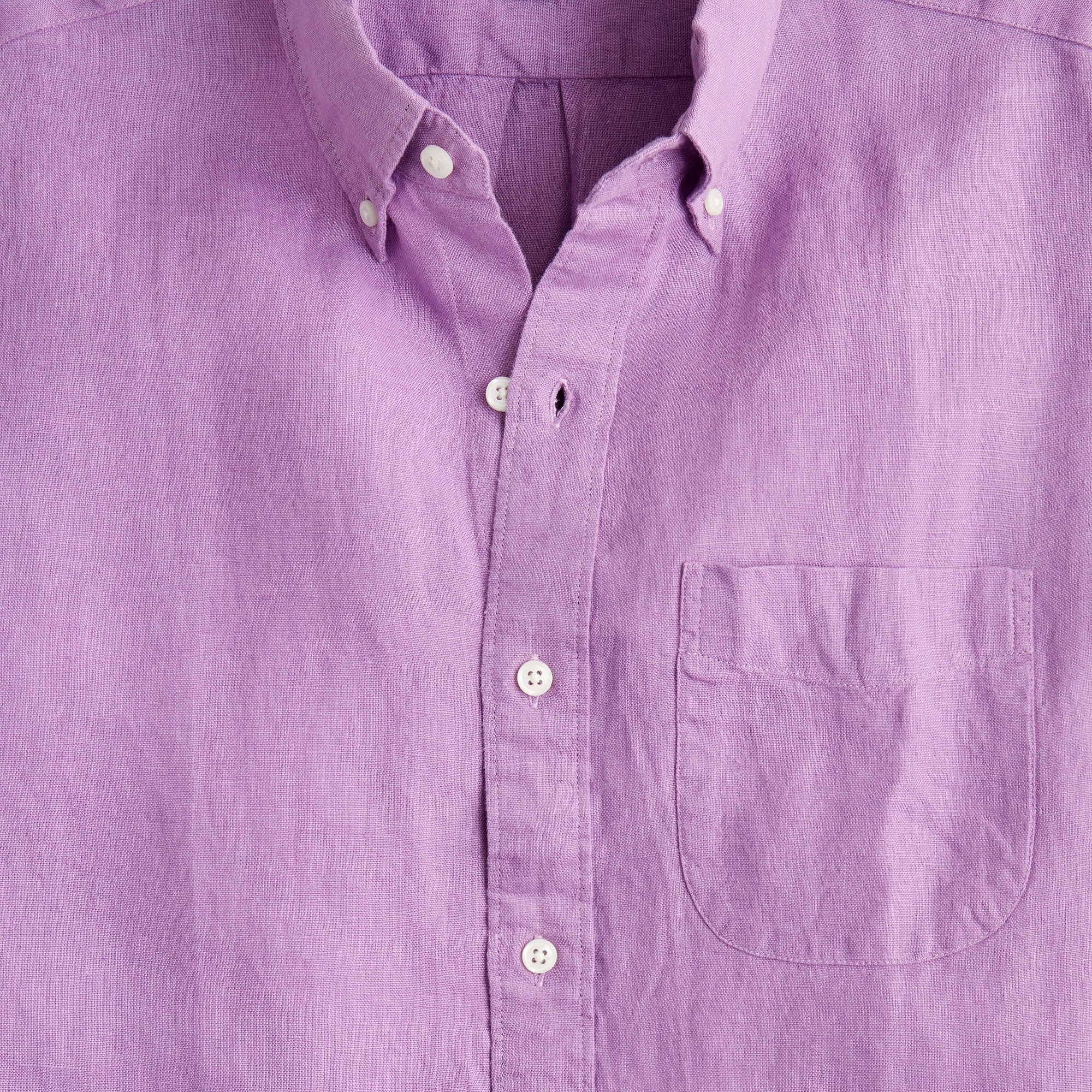 Short-sleeve Baird McNutt Irish linen shirt