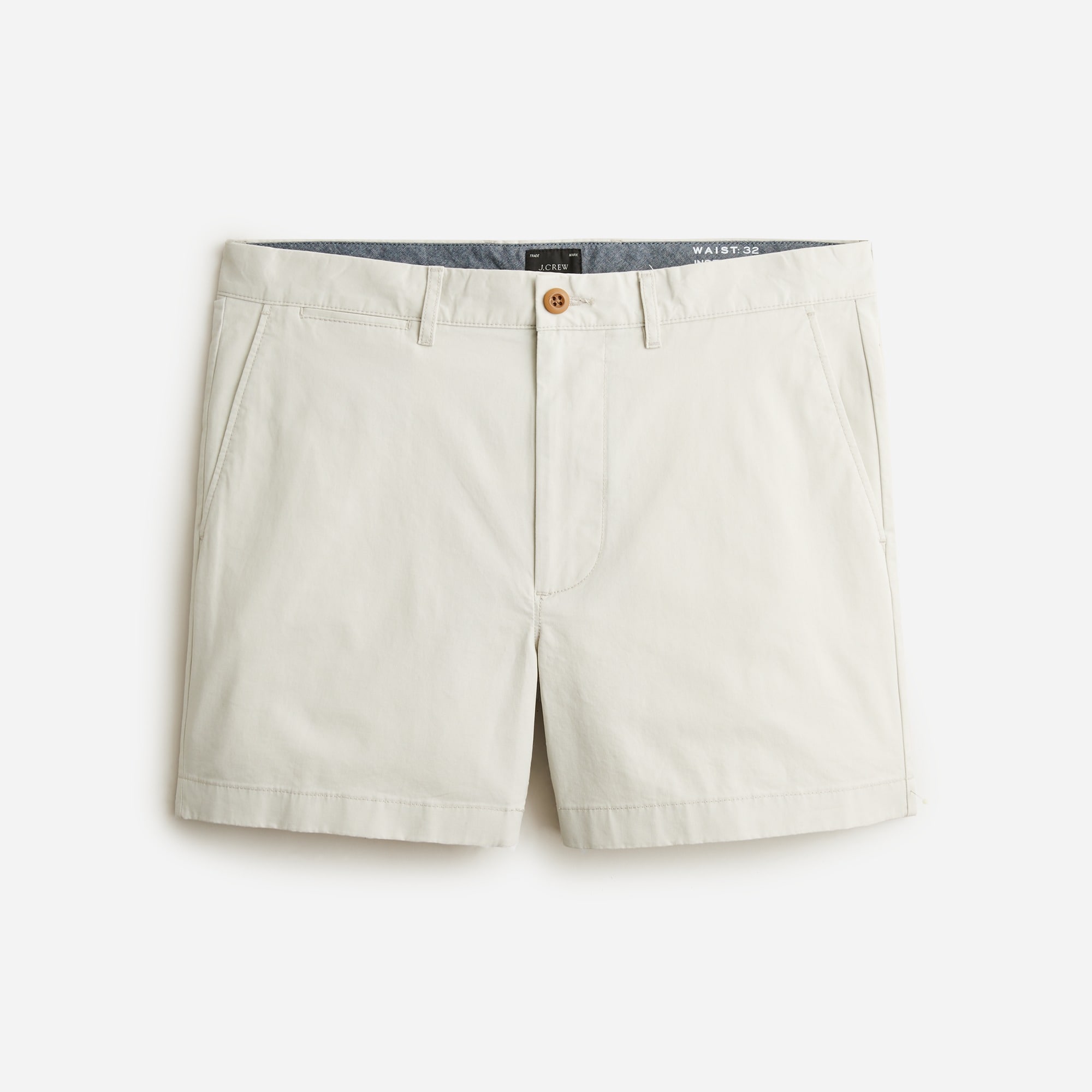 5" stretch chino short