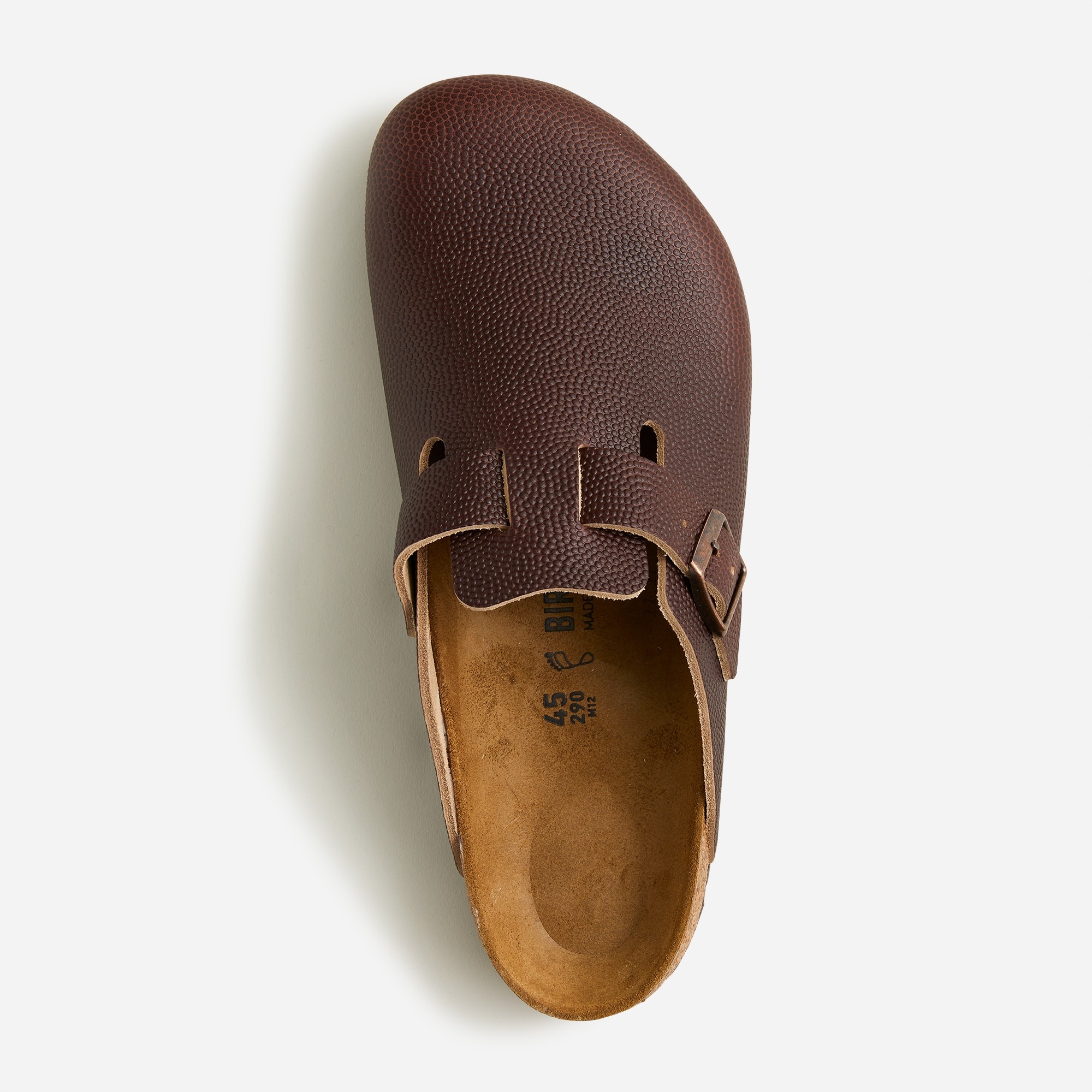 Birkenstock® Boston Super Grip clogs in Horween leather