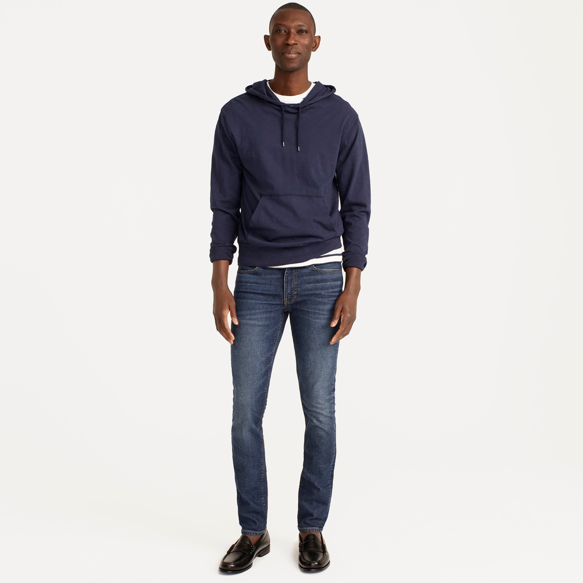 250 Skinny-fit stretch jean in one-year wash