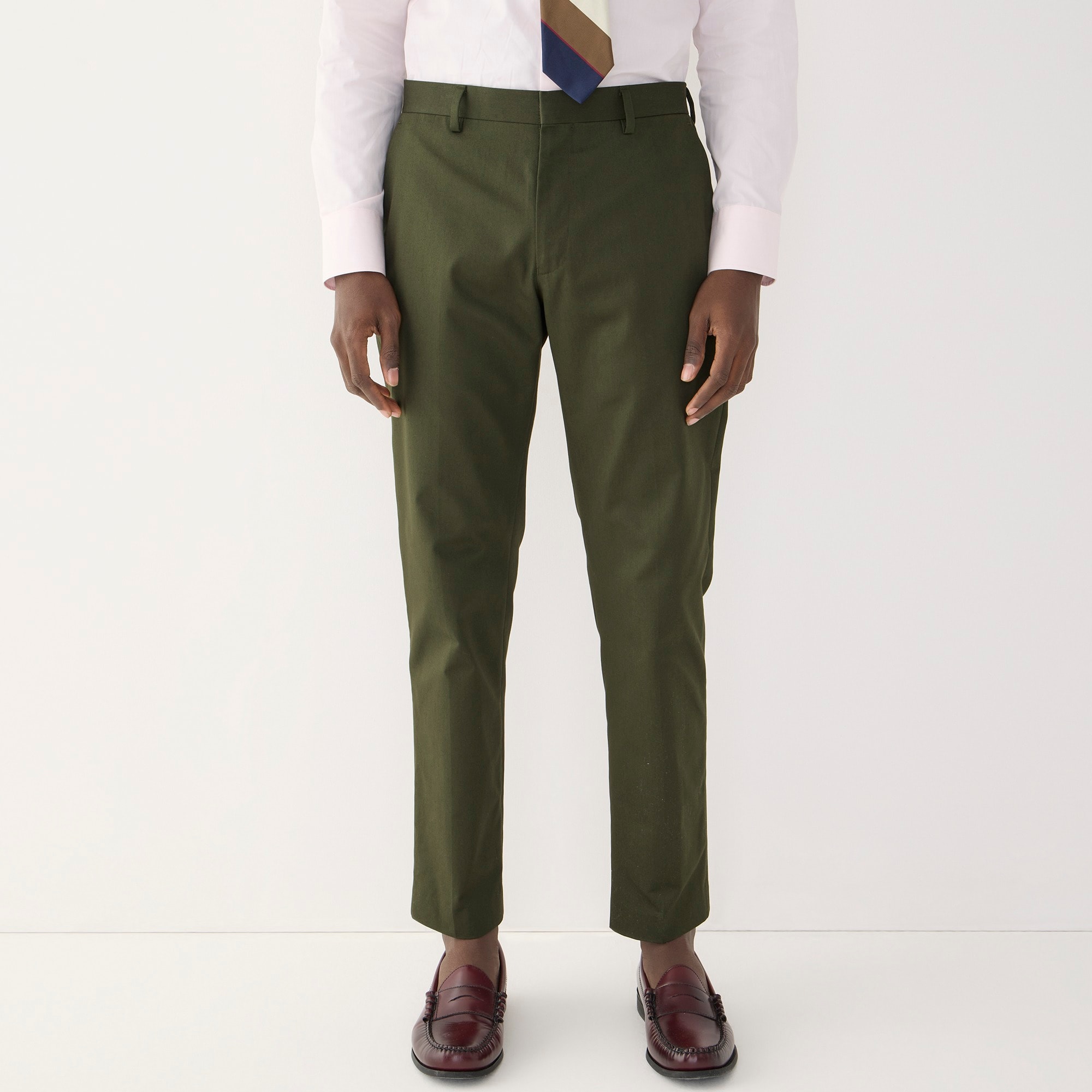 Ludlow Slim-fit suit pant in Italian chino