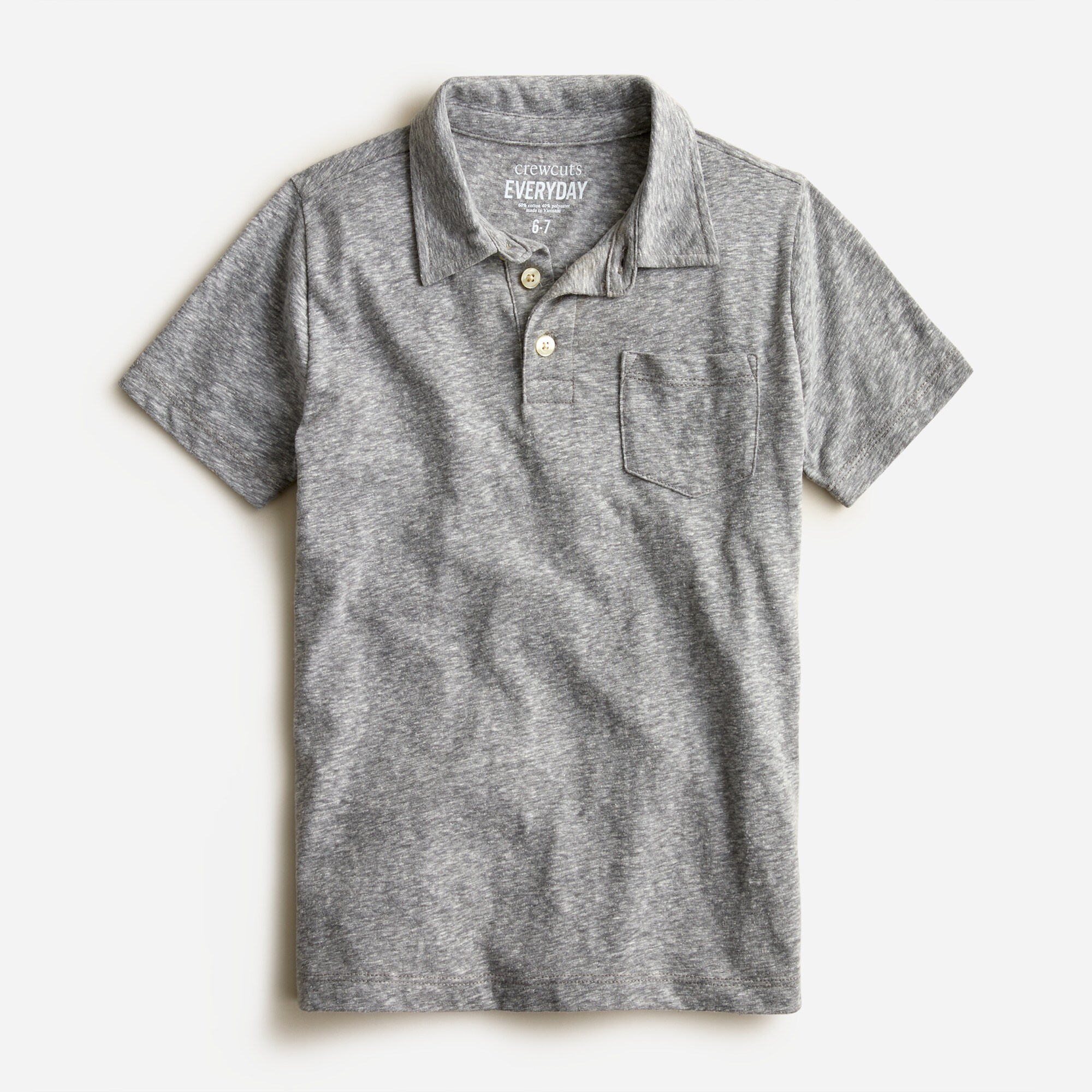 Kids' polo shirt in the softest jersey