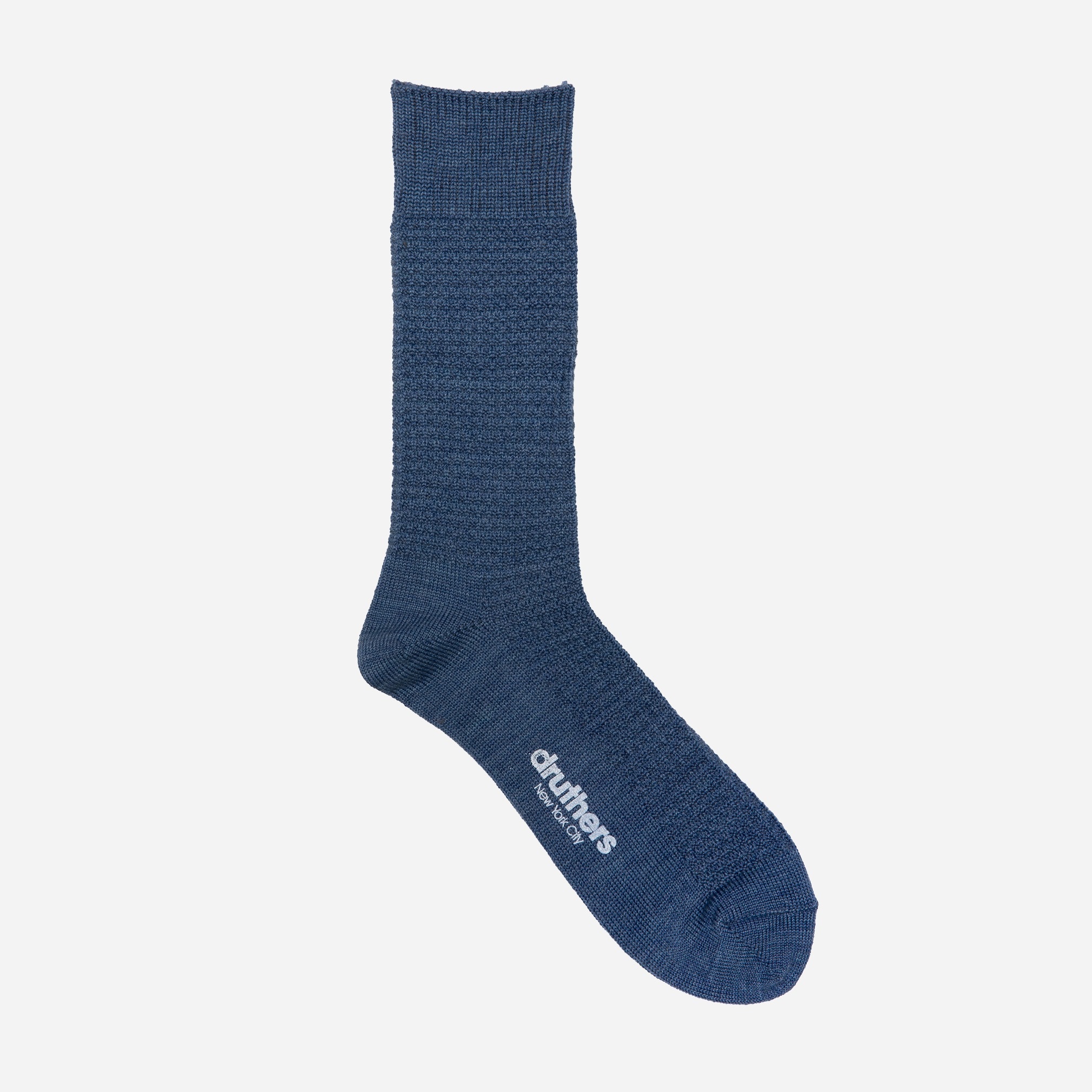 Druthers merino wool waffle socks
