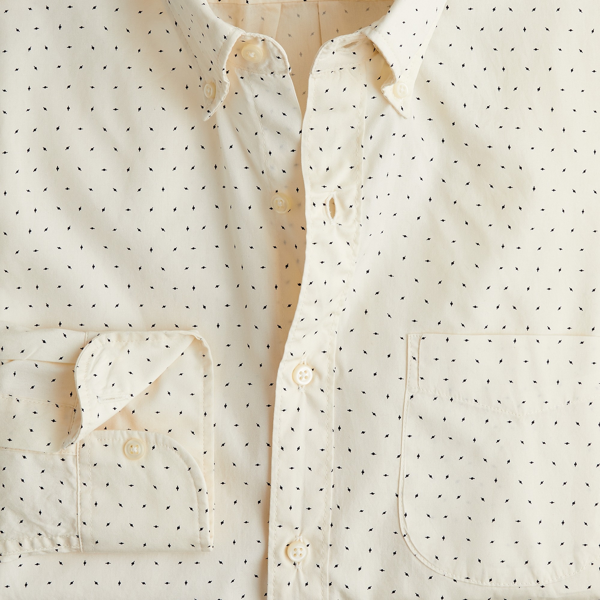 Secret Wash cotton poplin shirt
