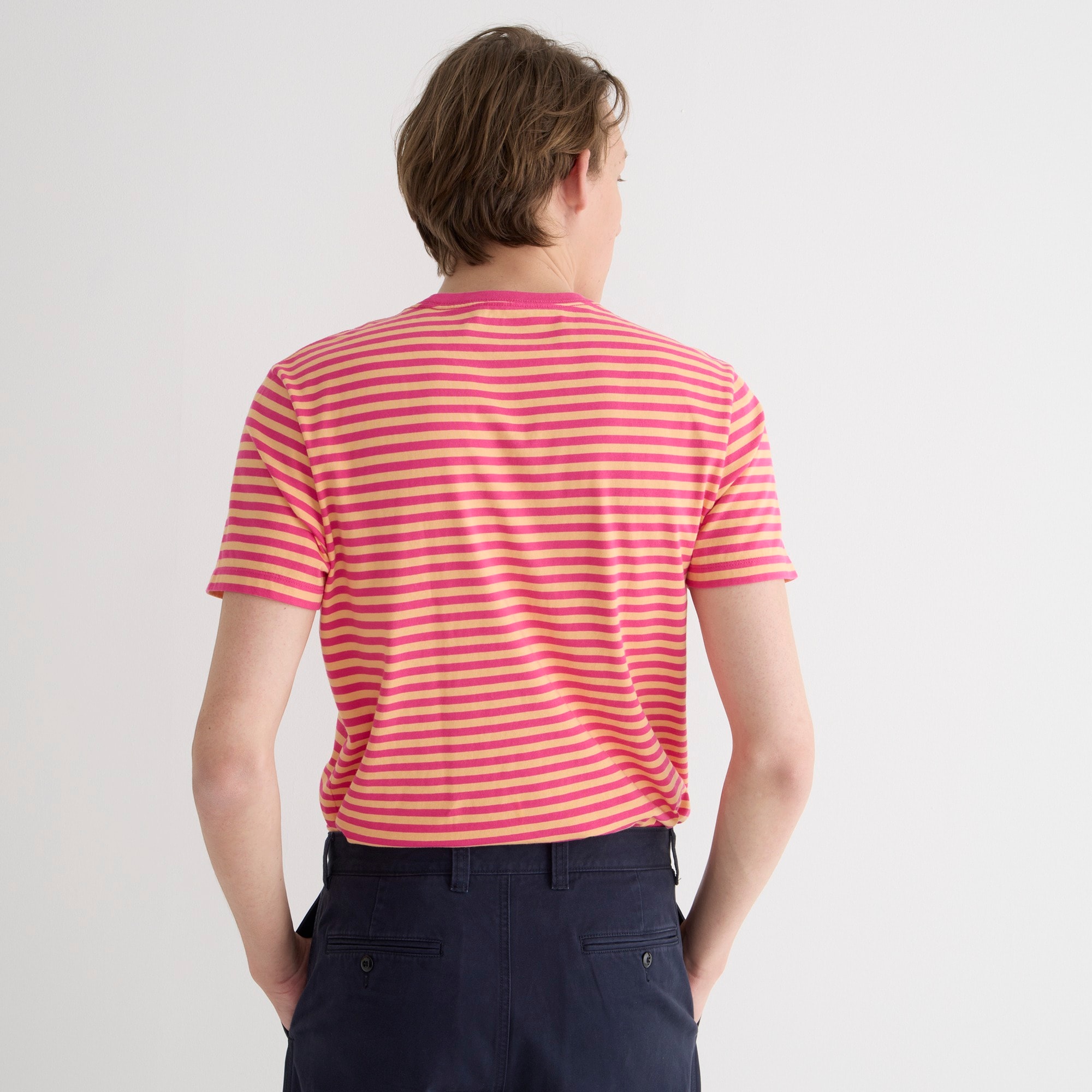 Cotton T-shirt in stripe