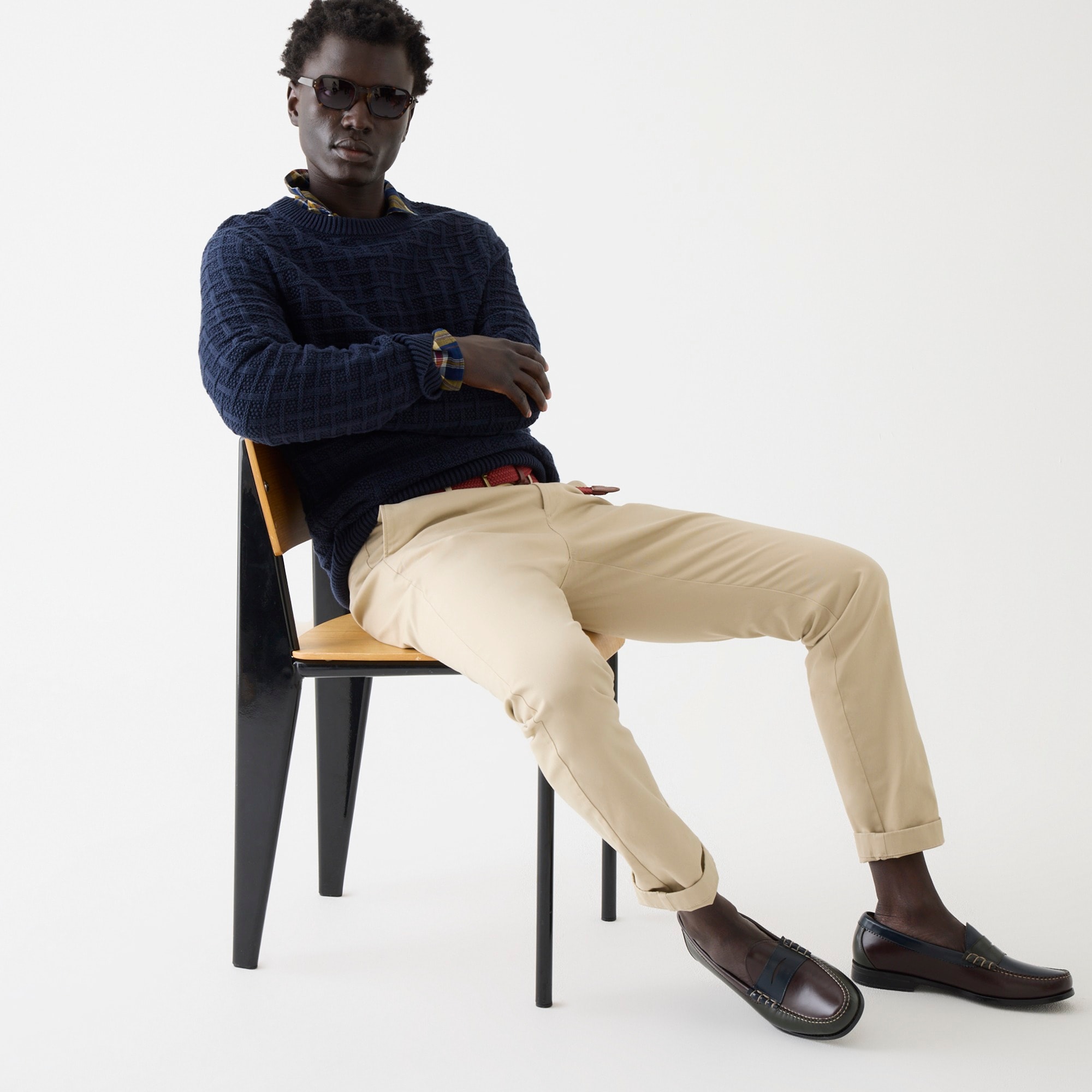 1040 Athletic Tapered-fit stretch chino pant
