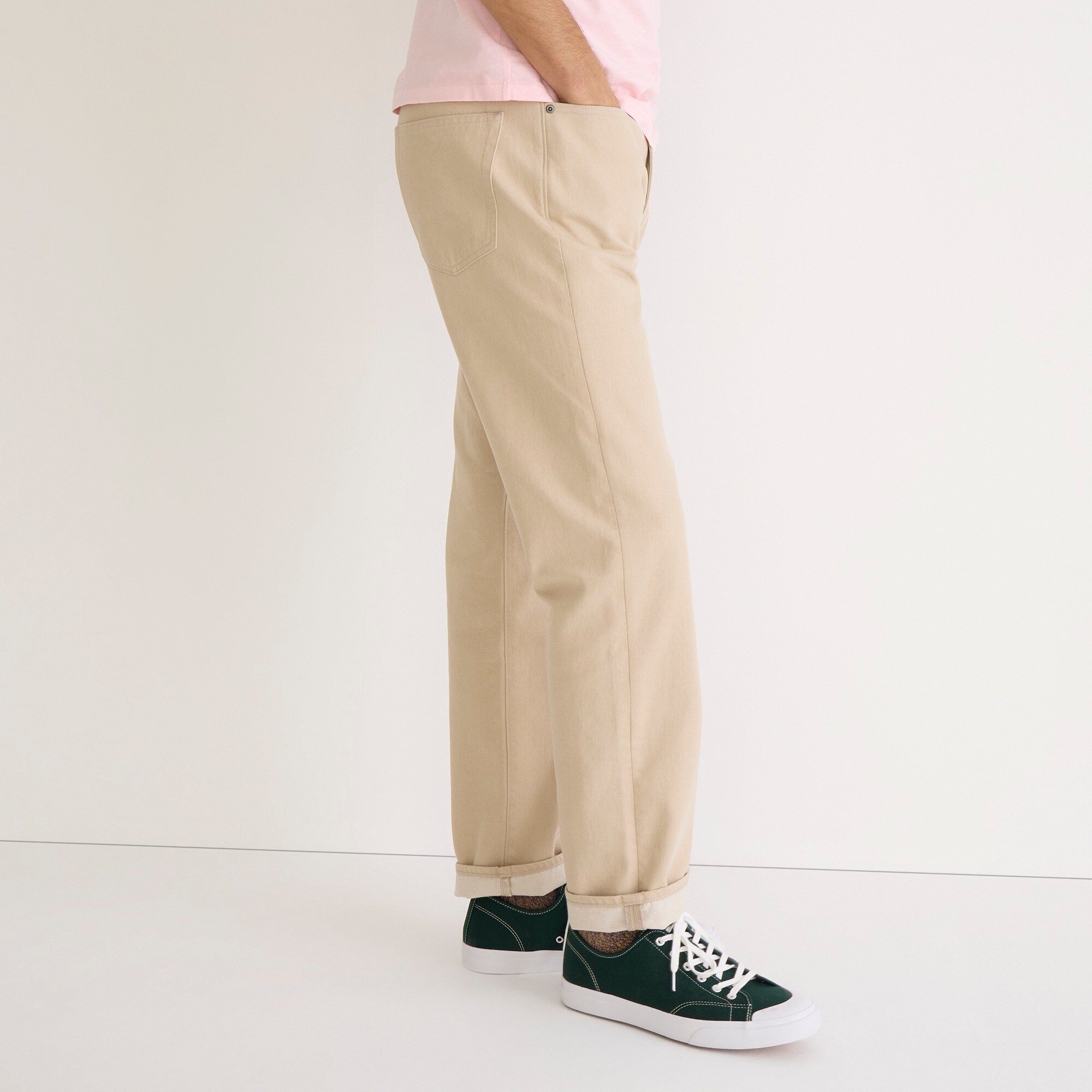 Limited-edition Classic Straight-fit jean in tan