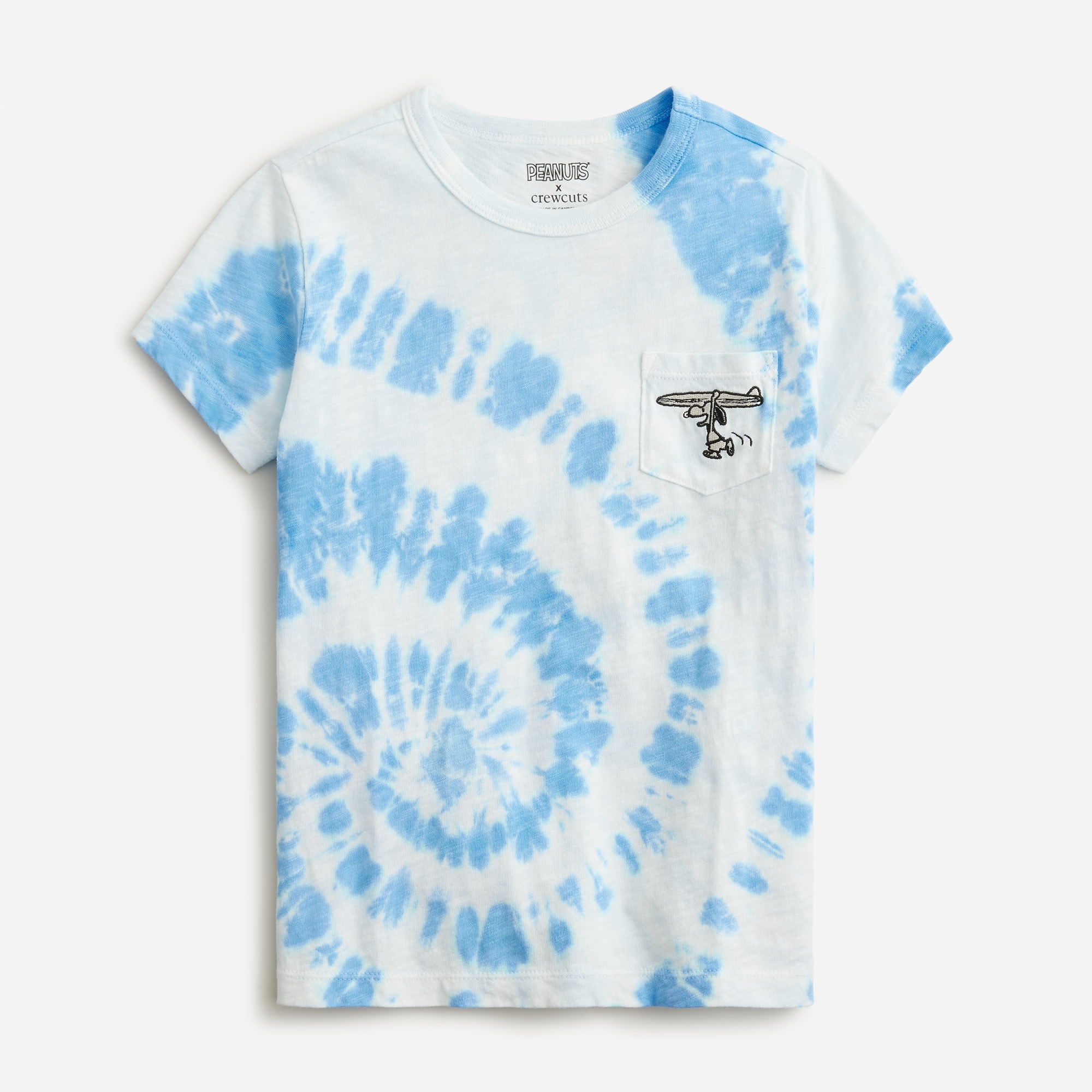 Peanuts® X crewcuts Snoopy tie-dye graphic T-shirt