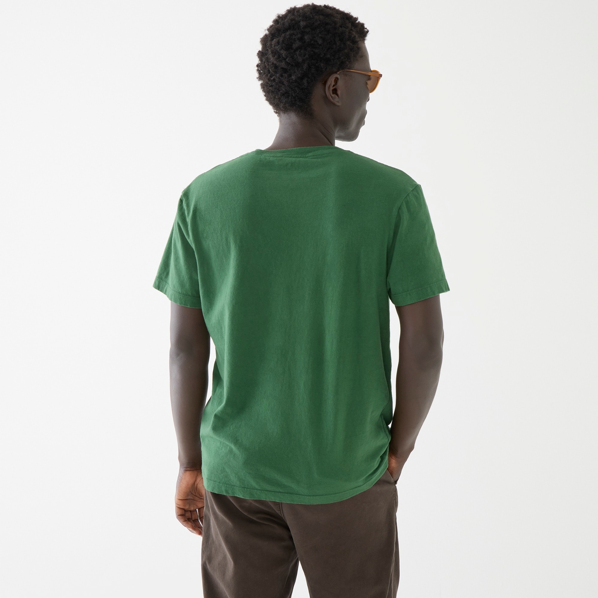 Made-in-the-USA Crew graphic T-shirt