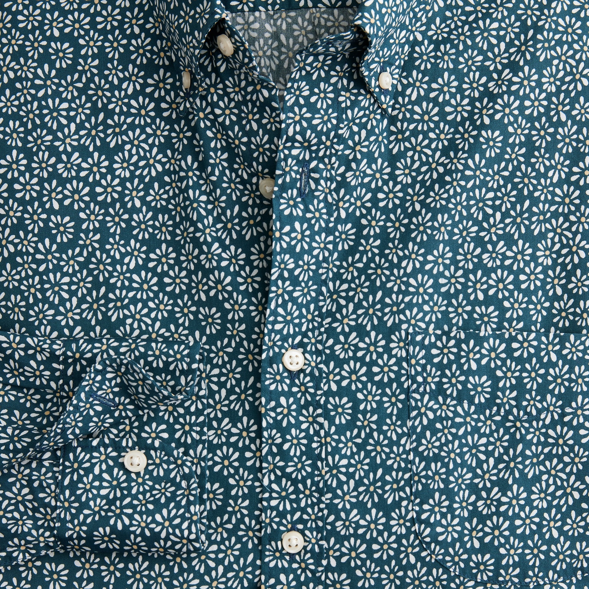 Secret Wash cotton poplin shirt
