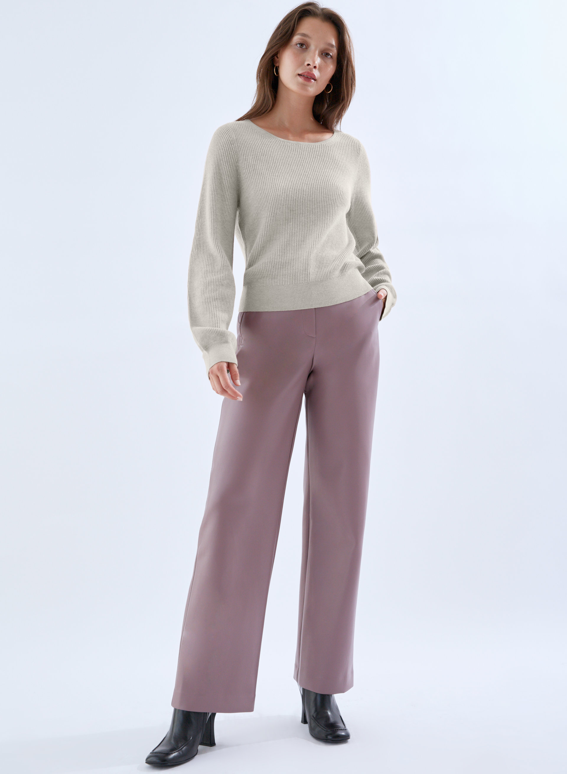 Column Sweater