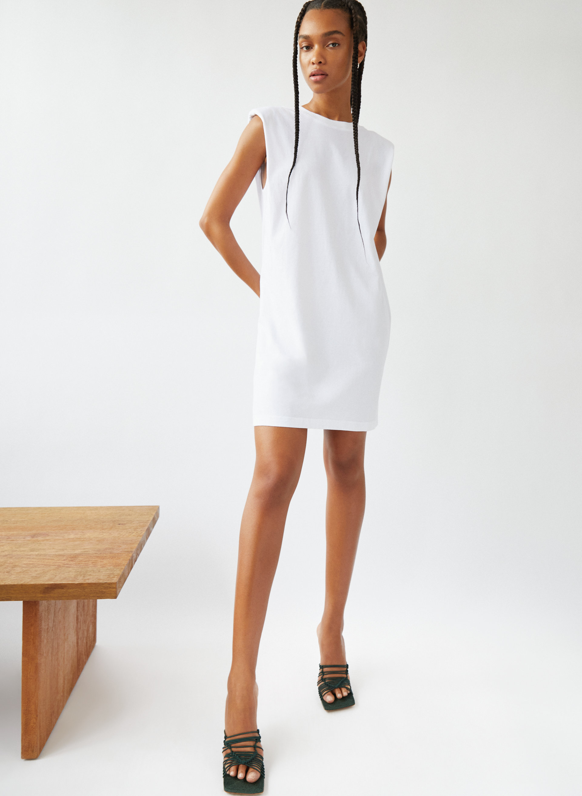 Shoulder Pad Dress